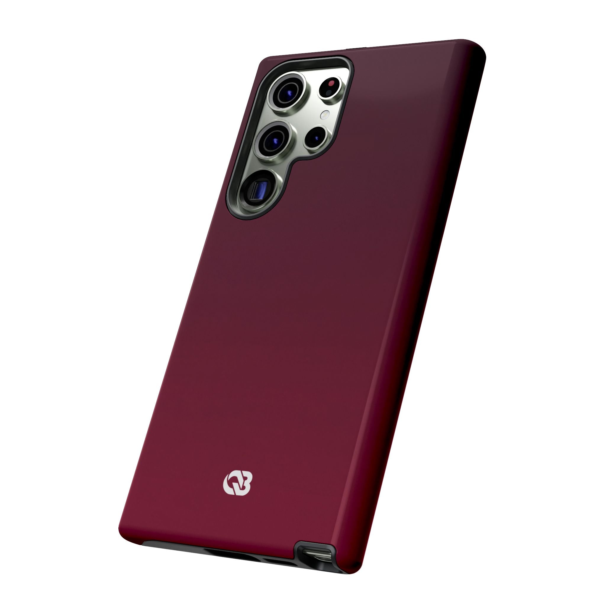 Red Tough Phone Case for Samsung - Deep Sangria Gradient