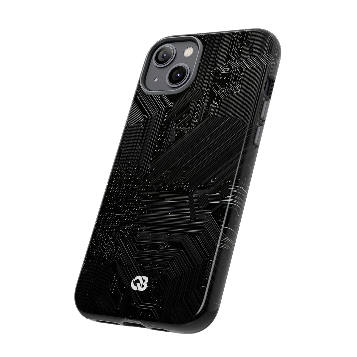 Obsidian Circuitry · Tough Phone Case for iPhone · Black