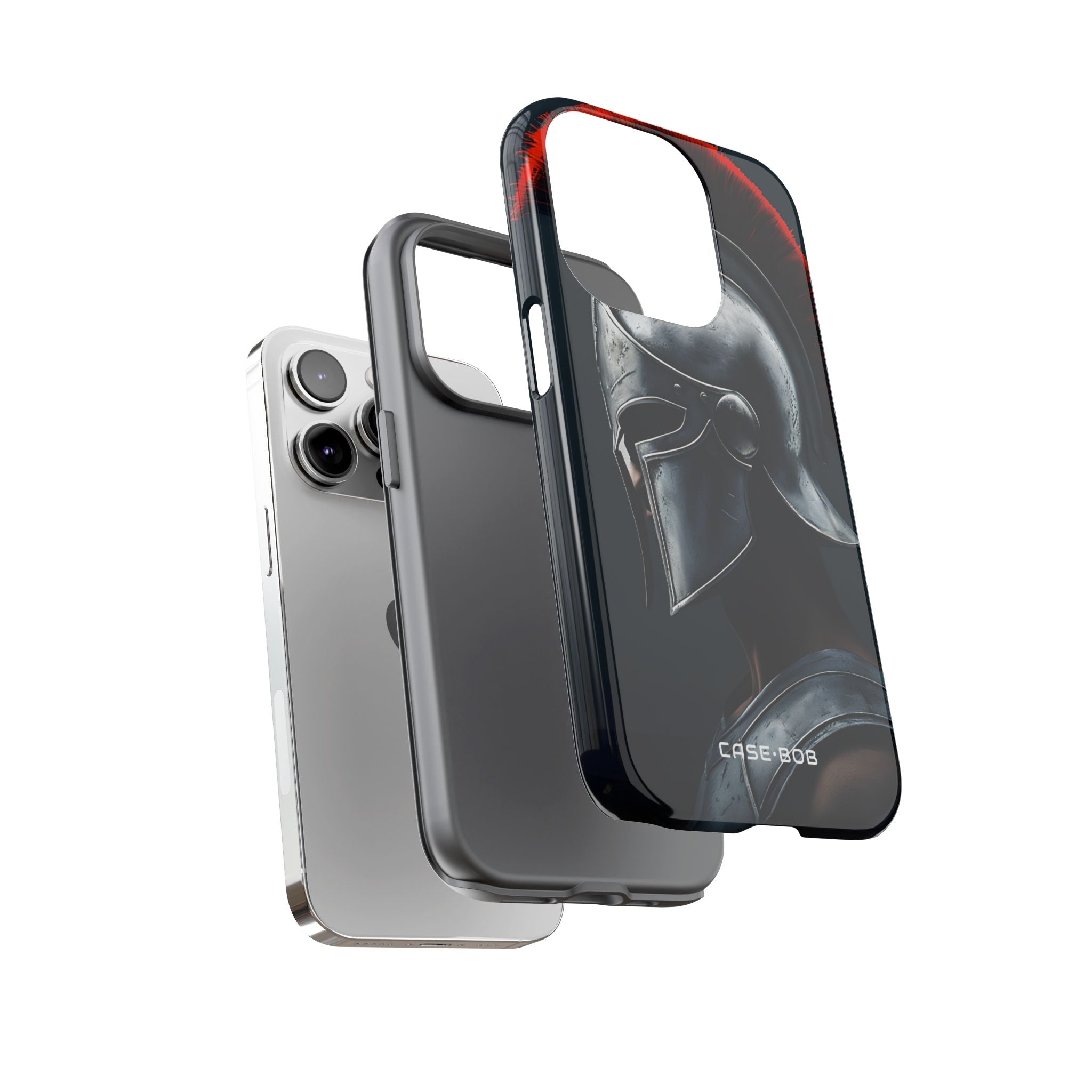 Zilveren Centurion iPhone 14 Pro Case - Tough
