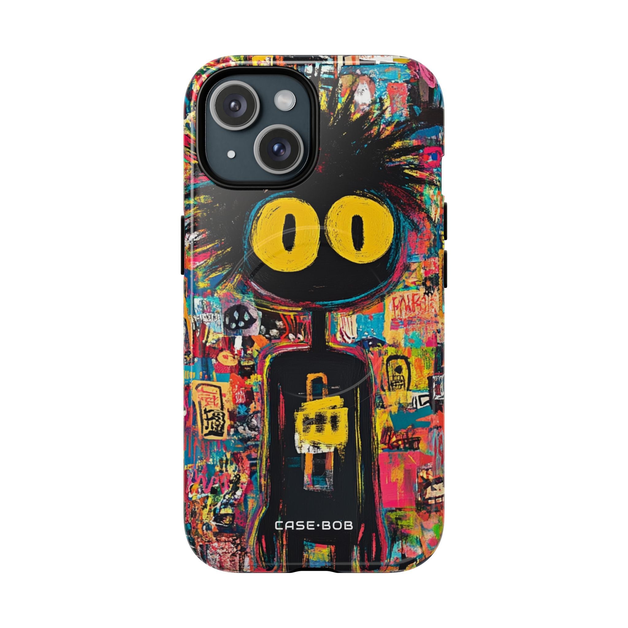 Spiky Shadow iPhone 15 Skal - Tough+