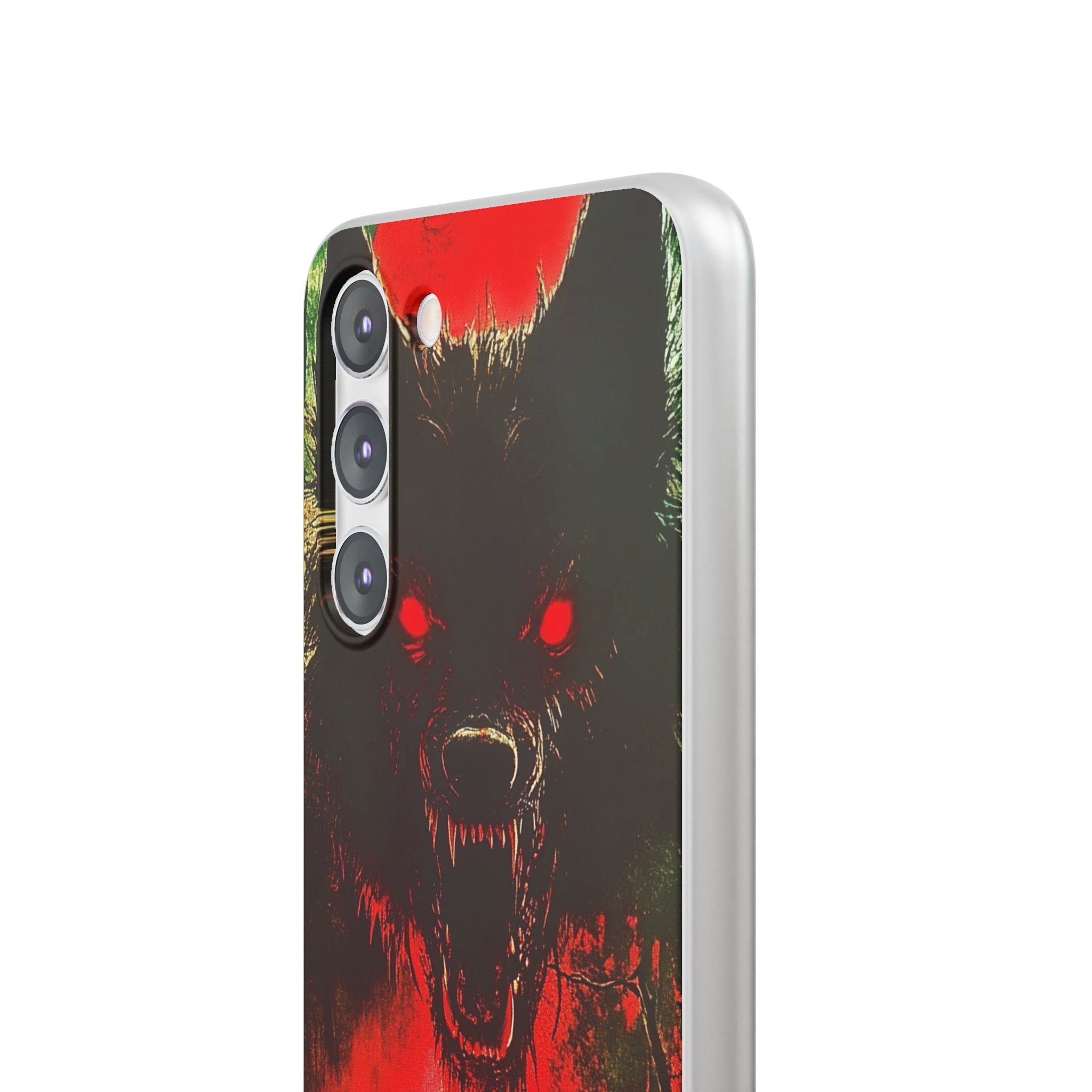 Crimson Wolf Samsung S23 Plus Case - Soft