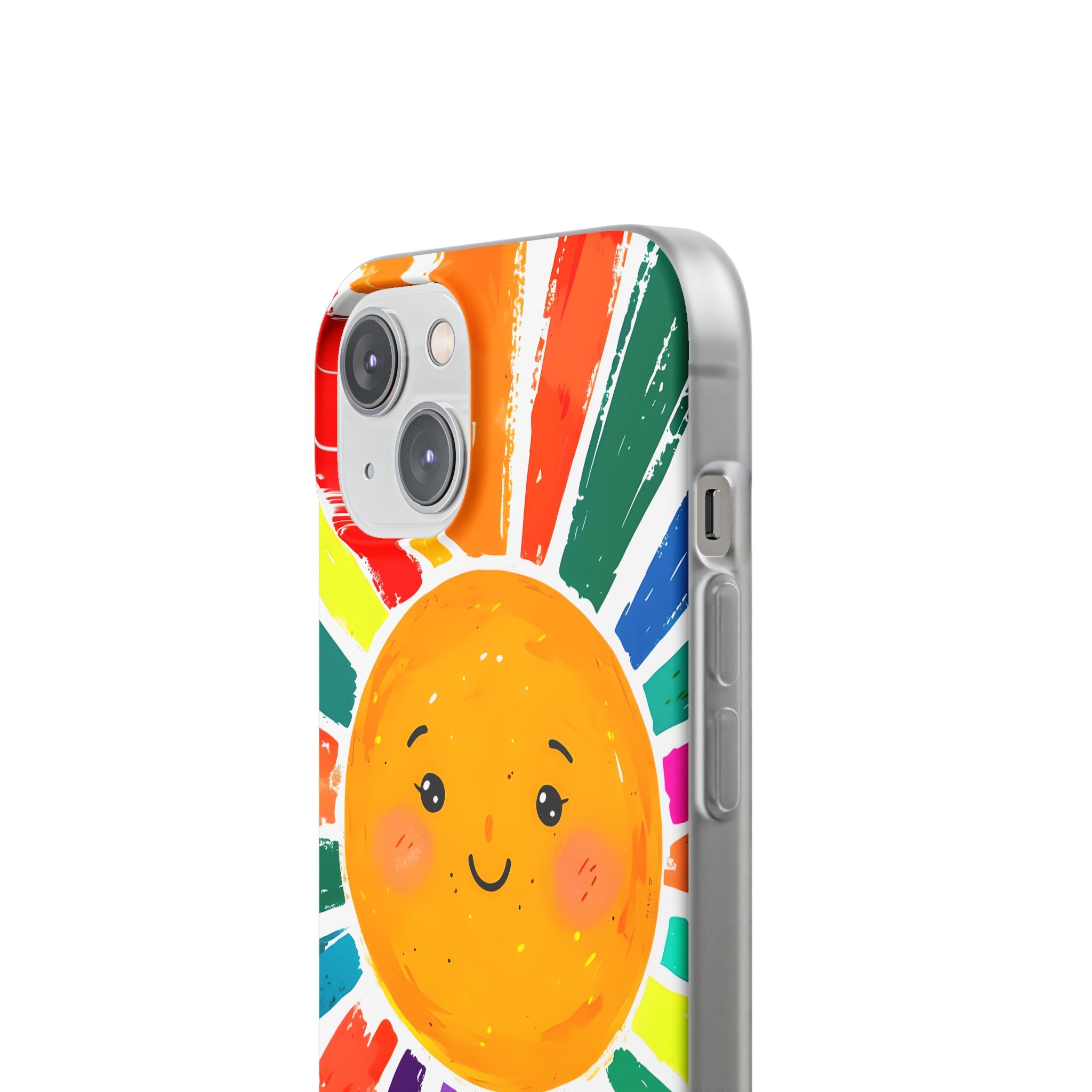 Vibrant Solar Smile · Soft Phone Case for iPhone