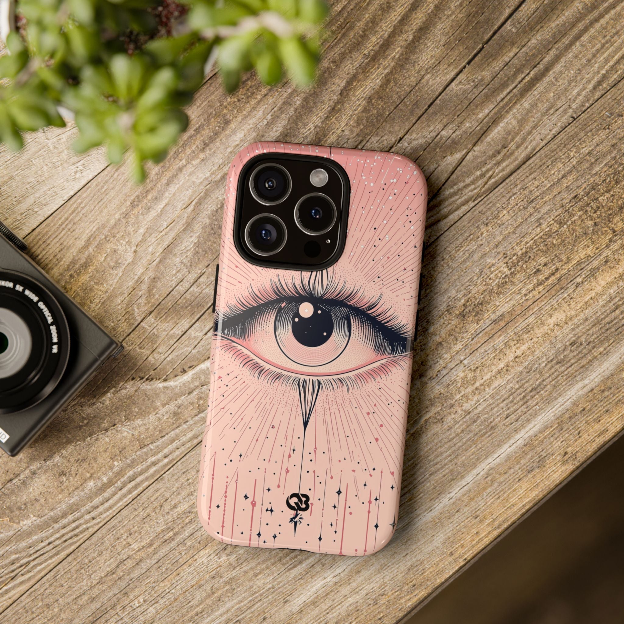 Obsidian Cosmic Gaze · Tough Phone Case for iPhone