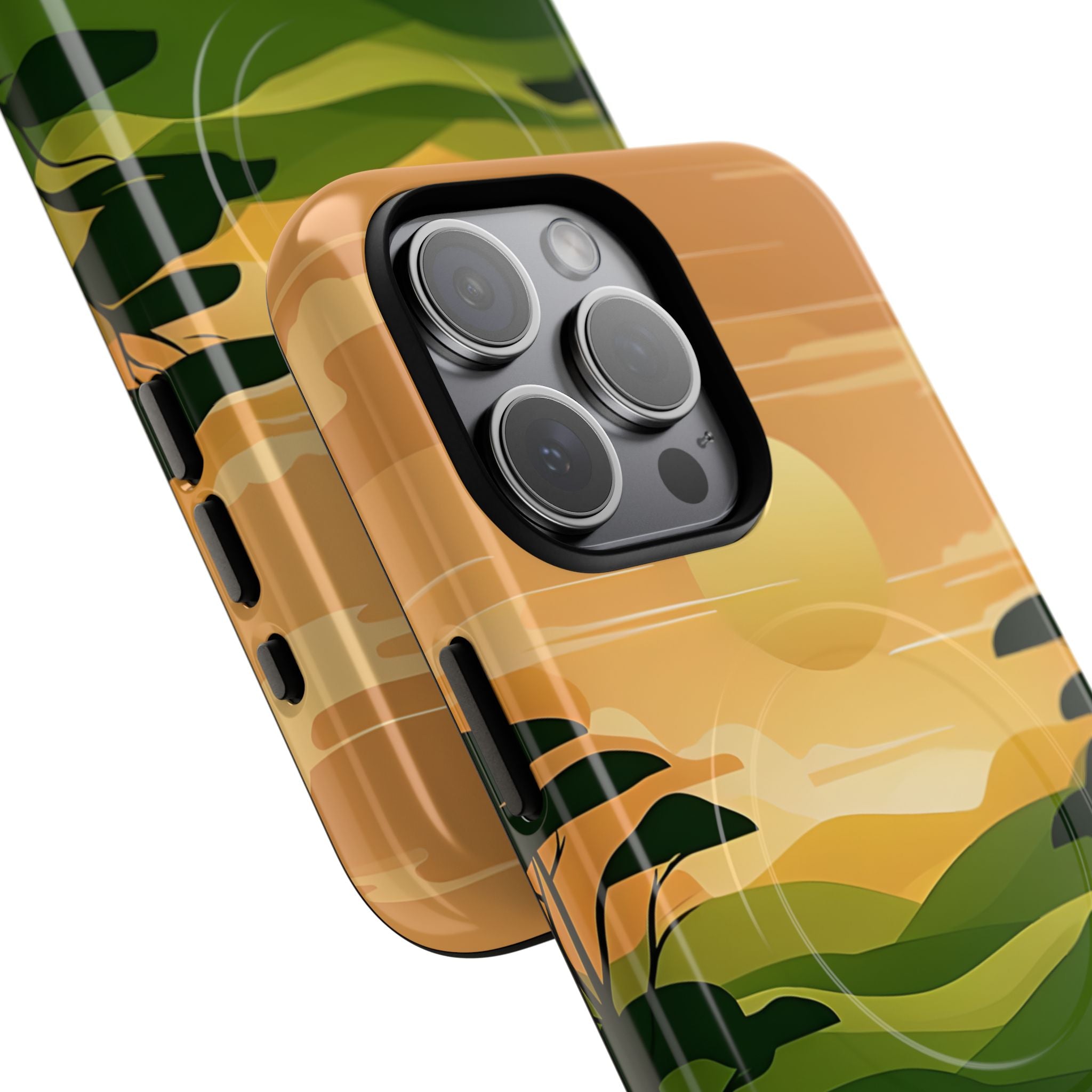 Verdant Horizon Sun · Tough+ Phone Case for iPhone · Magsafe