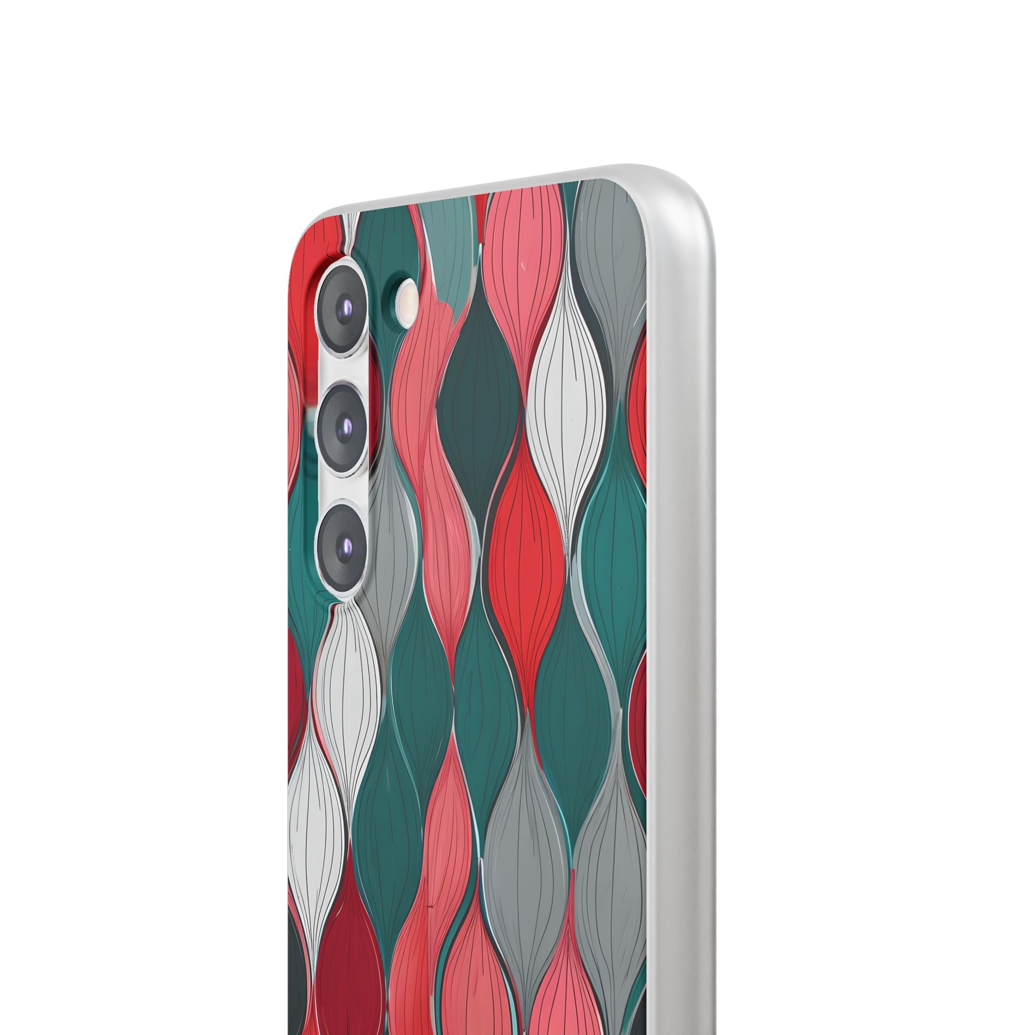 Slate Rose Ripple · Soft Phone Case for Samsung