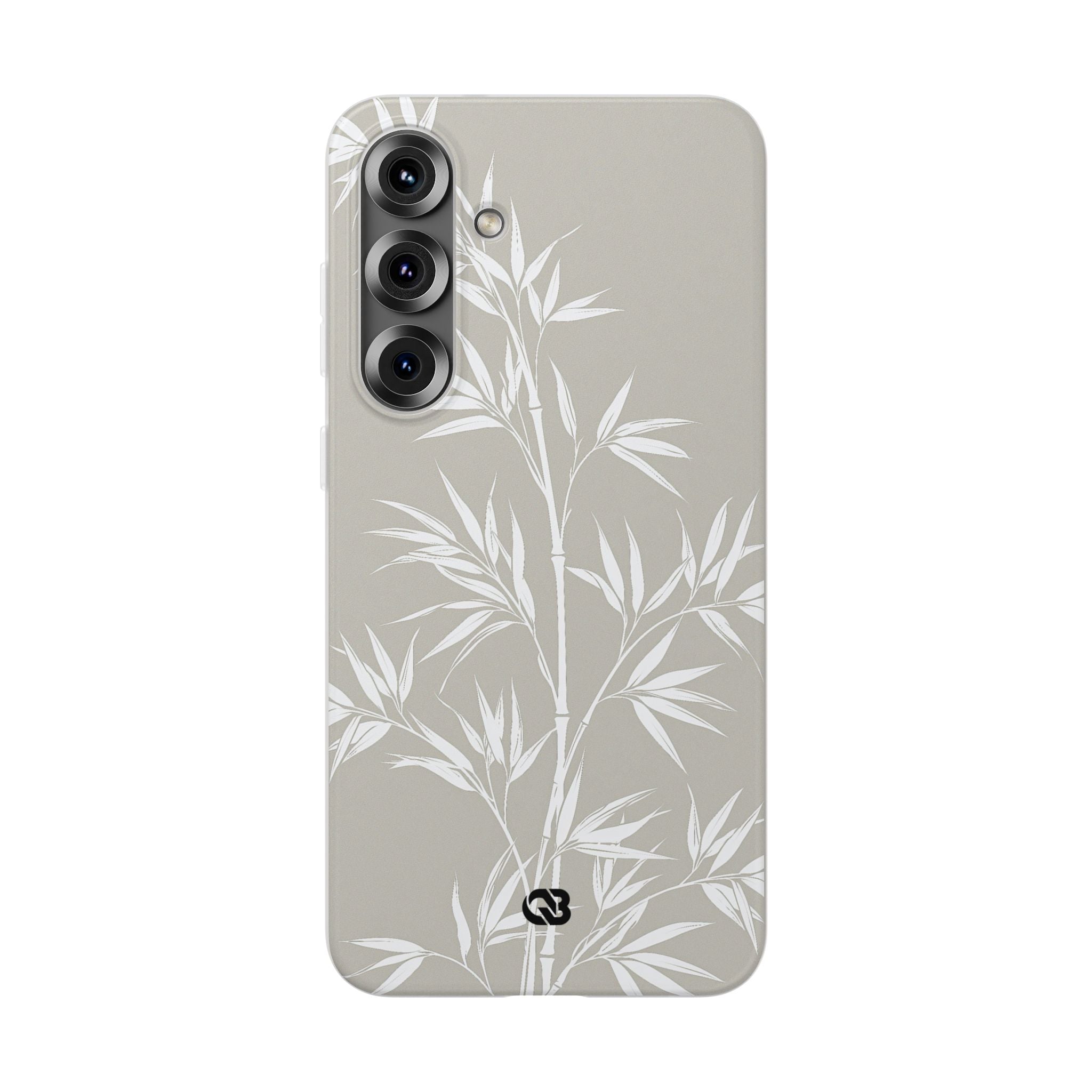 Beige Lite Phone Case for Samsung - Sandstone Bamboo Stalks