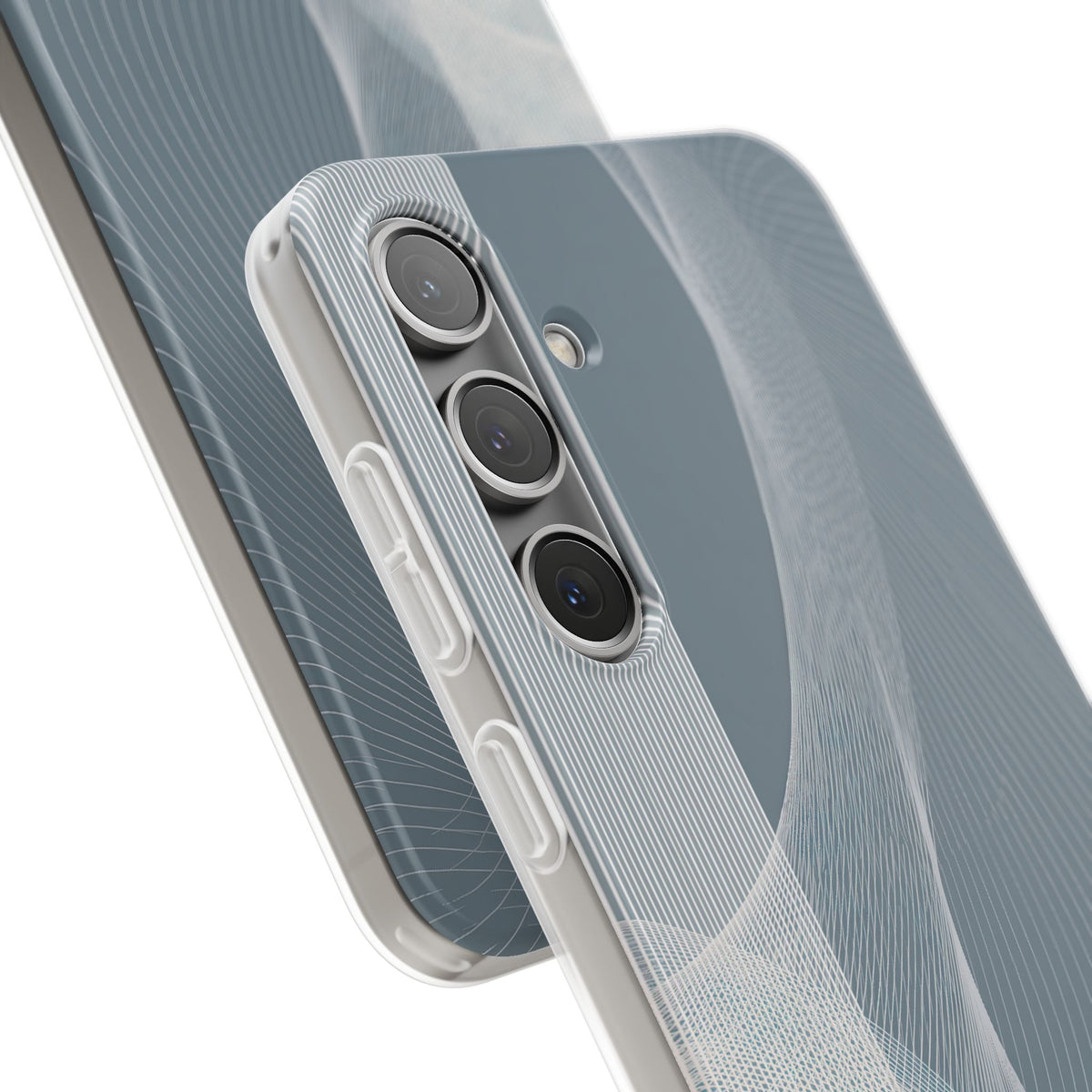 Grey Lite Phone Case for Samsung - Slate Mesh Horizon