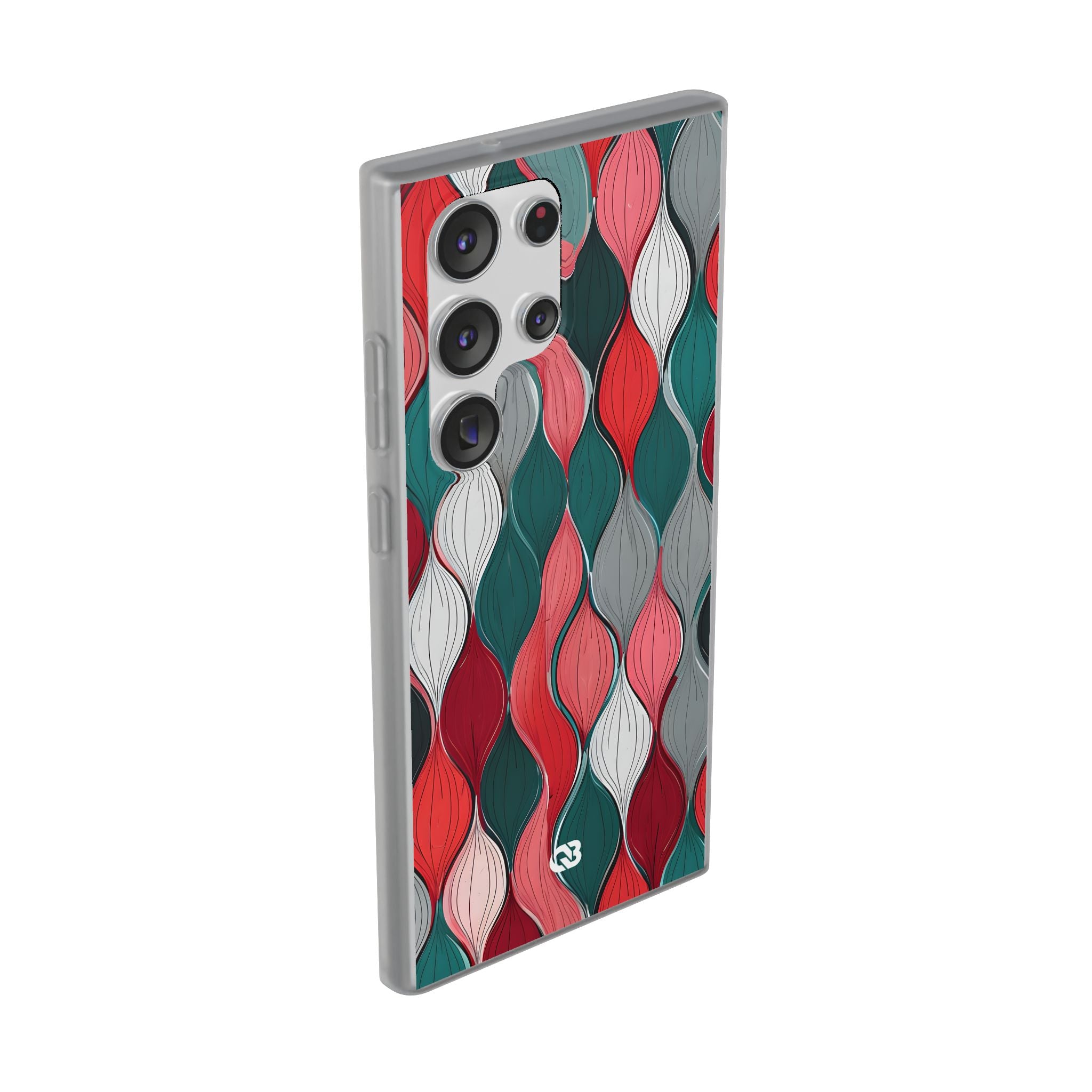 Slate Rose Ripple · Soft Phone Case for Samsung