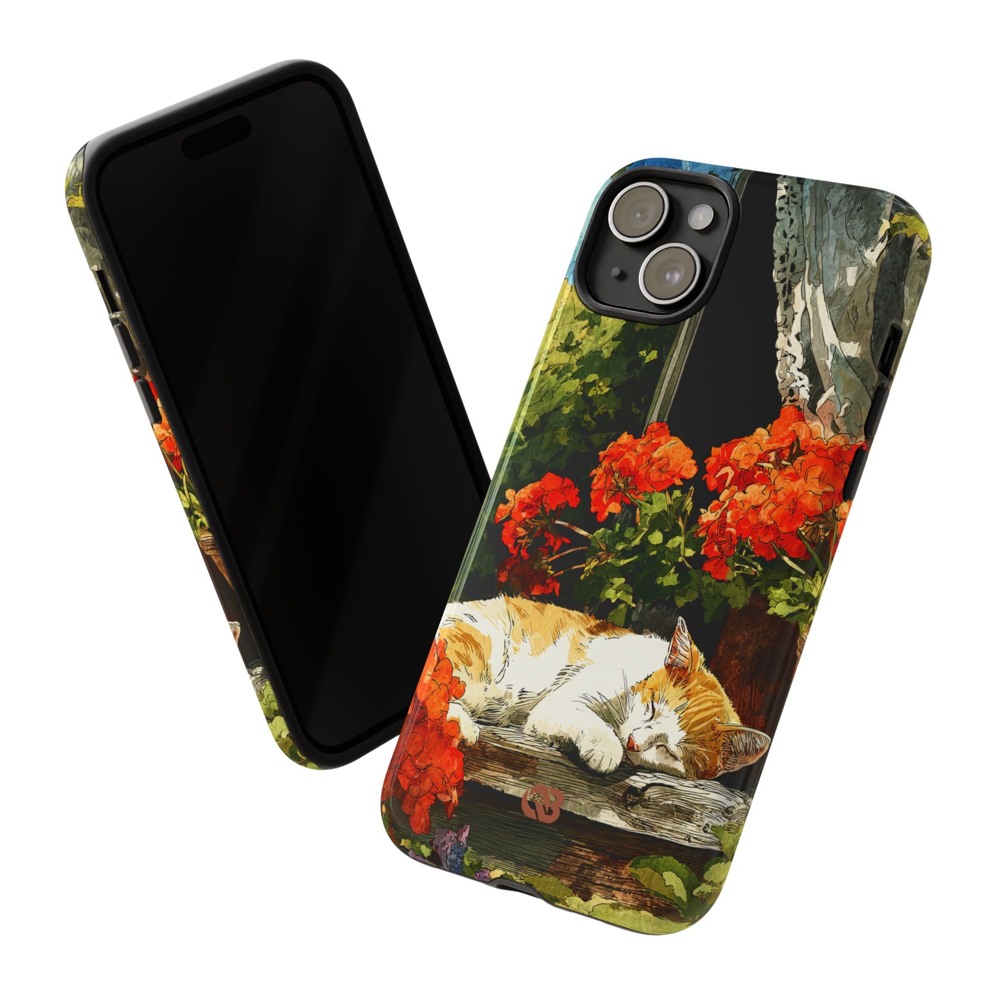 Sleeping Ginger Bloom · Tough Phone Case for iPhone