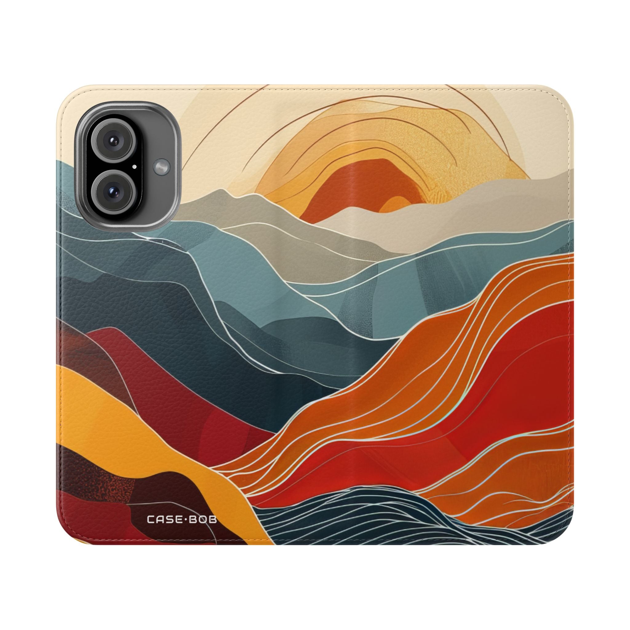Crimson Hills - iPhone 16 - Case - Lompakko
