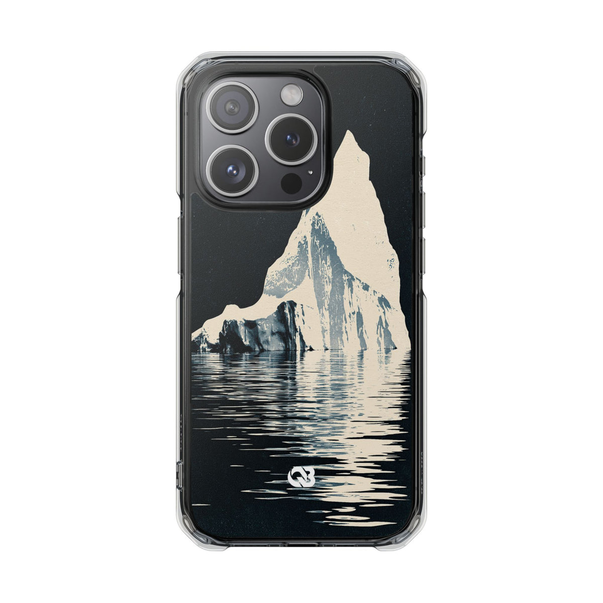 Blue Impact MagSafe Phone Case for iPhone - Frozen Navy Monolith