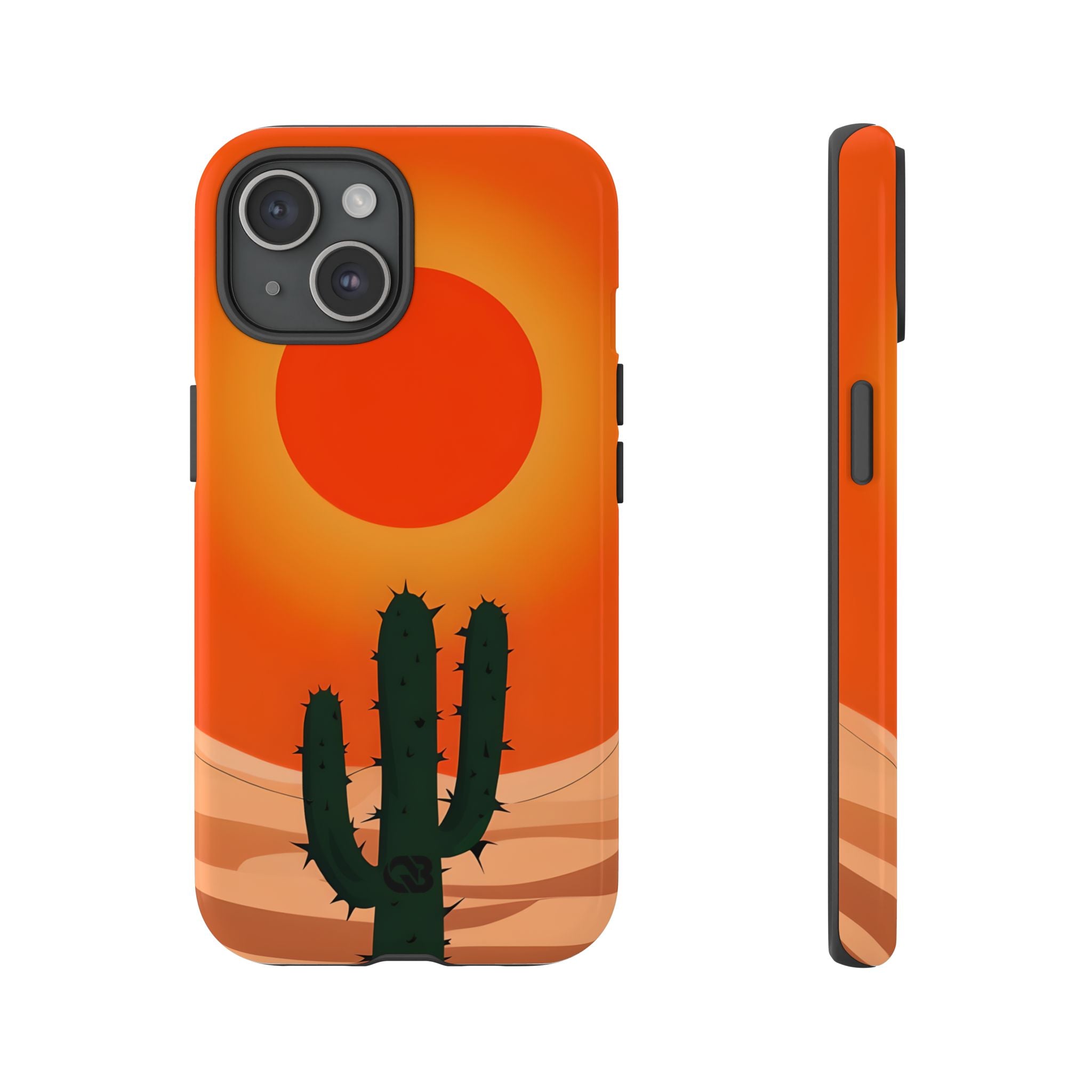 Scorched Saguaro Sunset · Tough Phone Case for iPhone