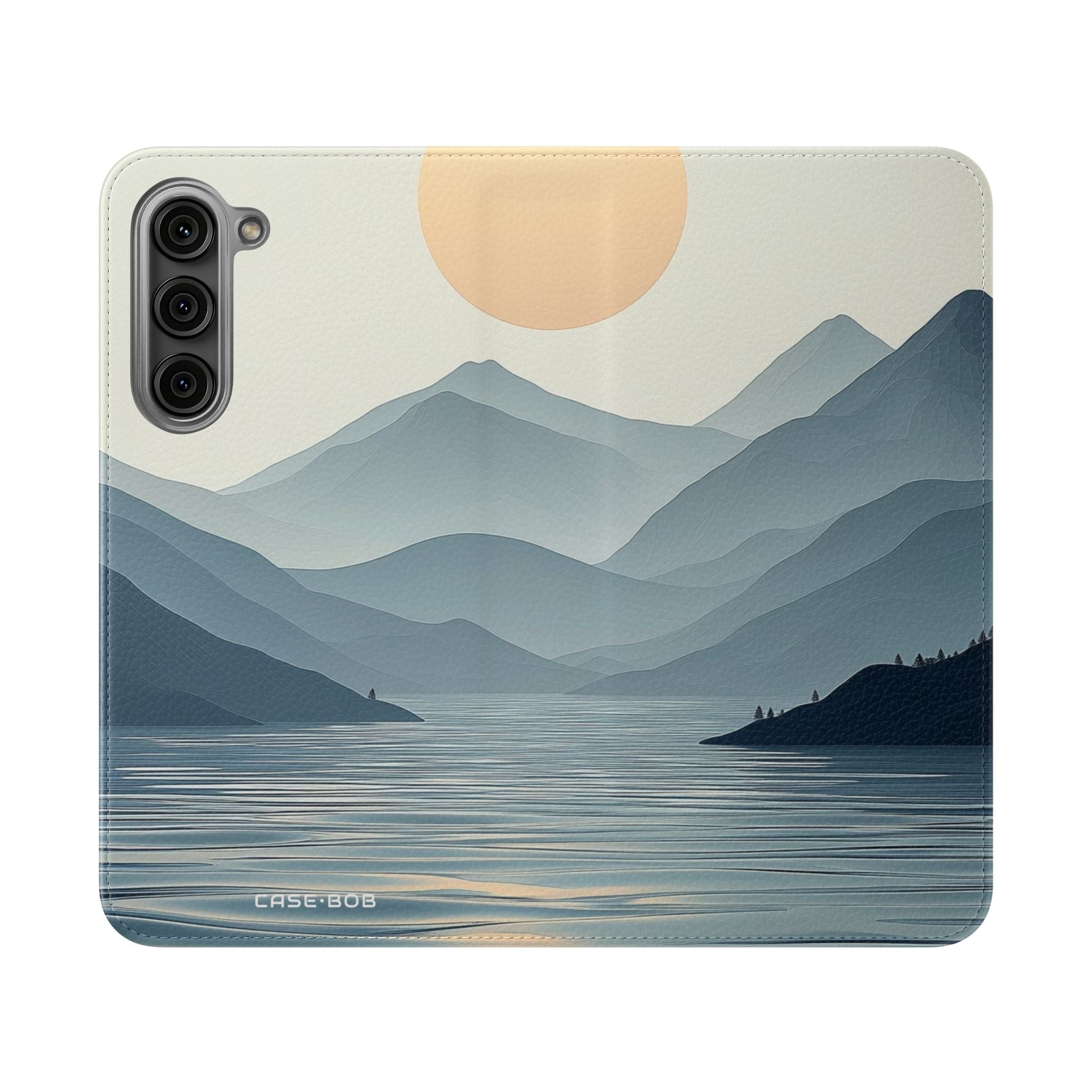 Pale Sun Horizon - Samsung S23+ Case - Wallet