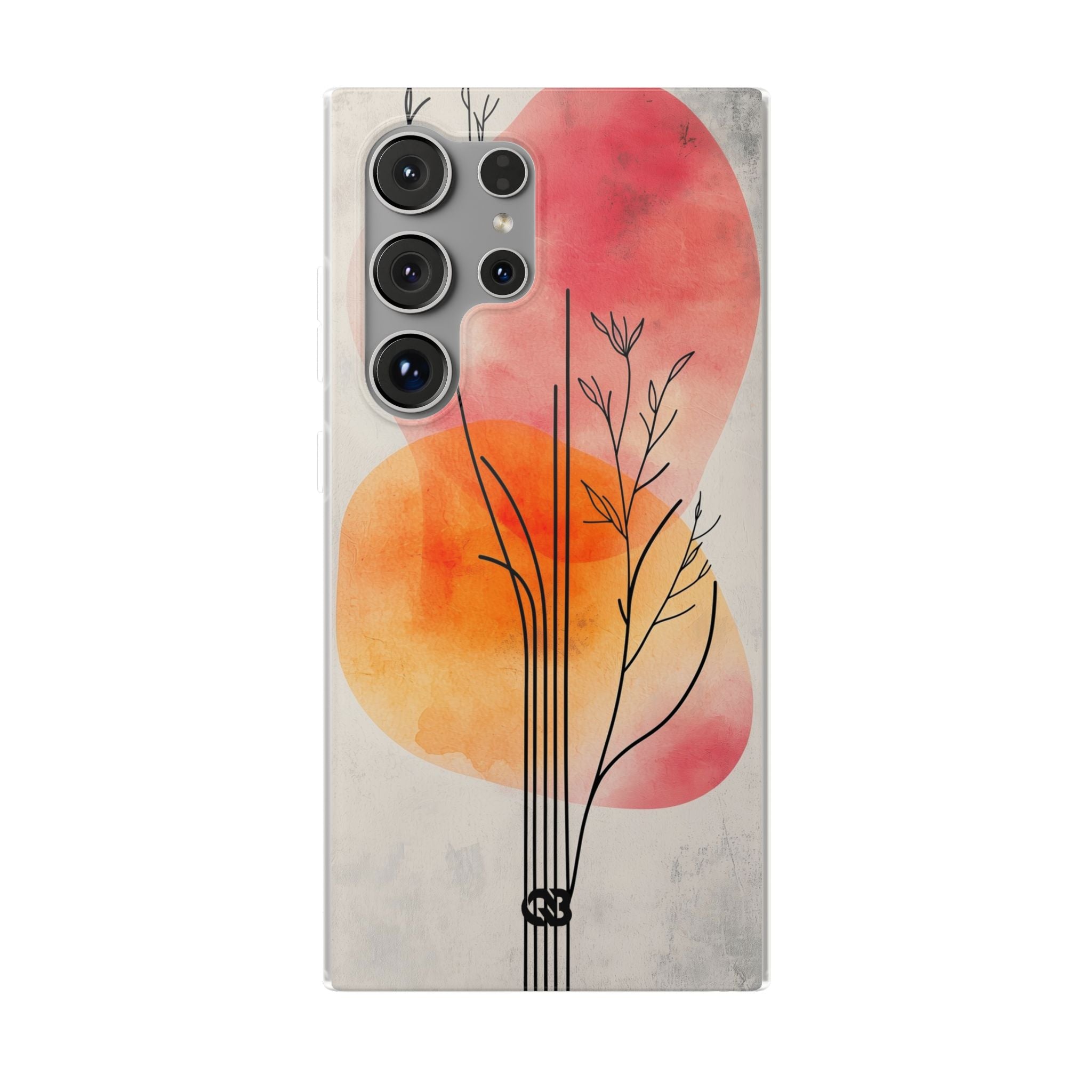 Crimson Bloom Lineage · Soft Phone Case for Samsung