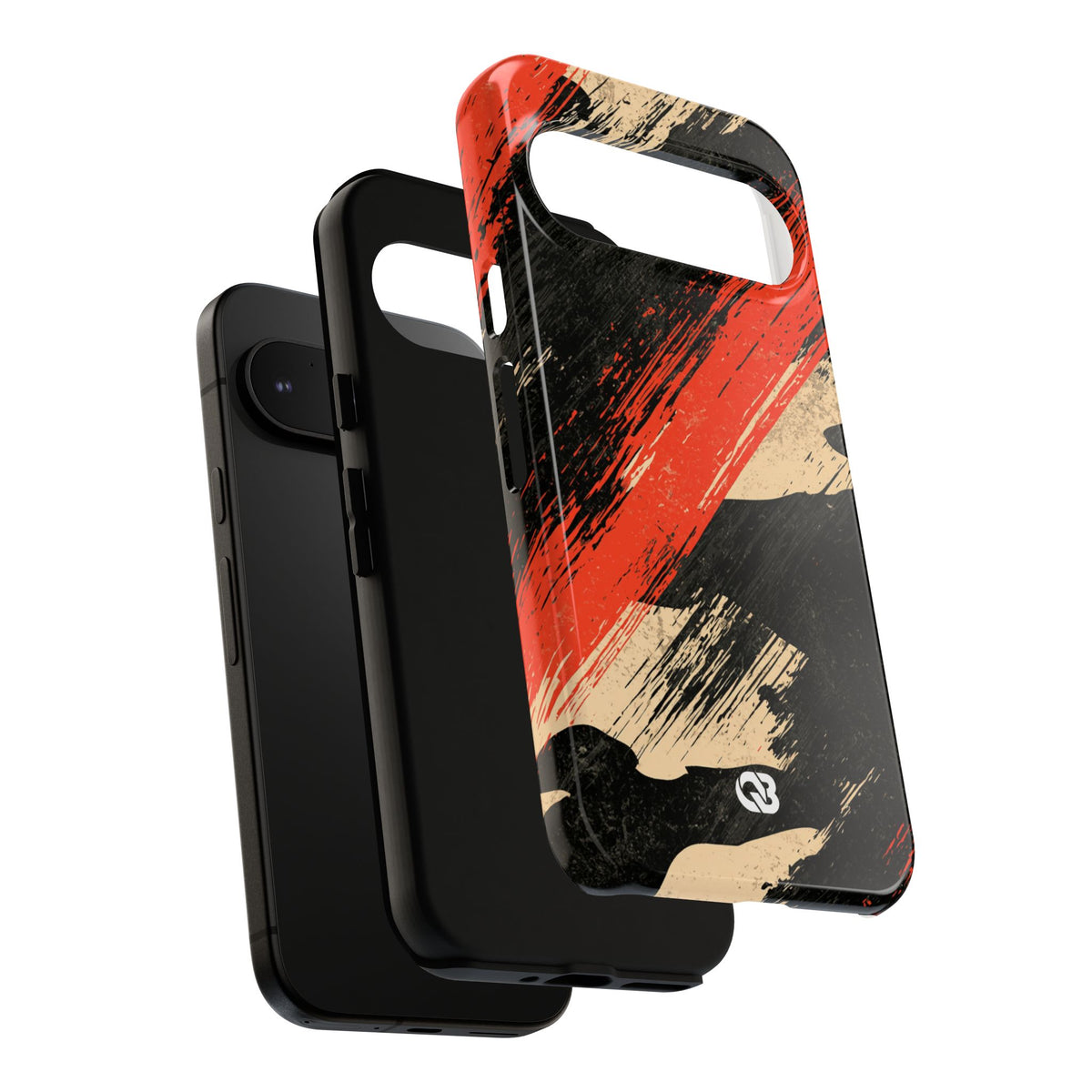 Urban Slash Camo · Tough Phone Case for Pixel · Black