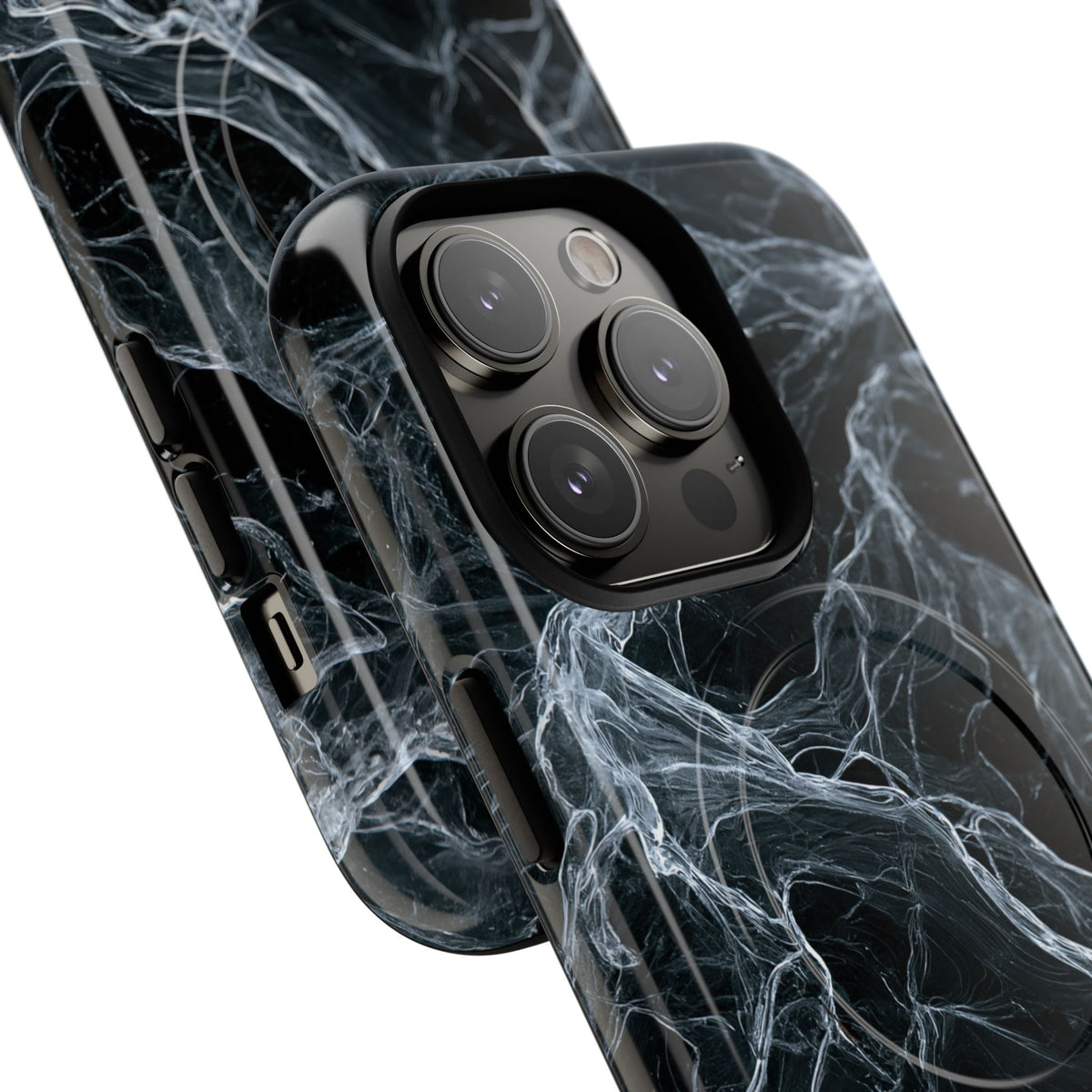 Arctic Gossamer · Tough 2.0 Magnetic Phone Case for iPhone · Black