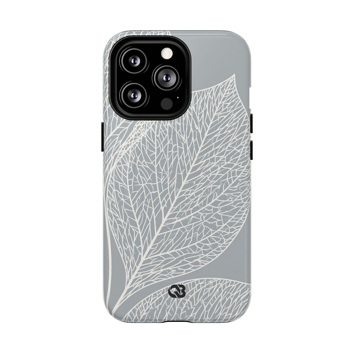 Minimal Leaf Skeleton · Tough 2.0 Magnetic Phone Case for iPhone · Grey