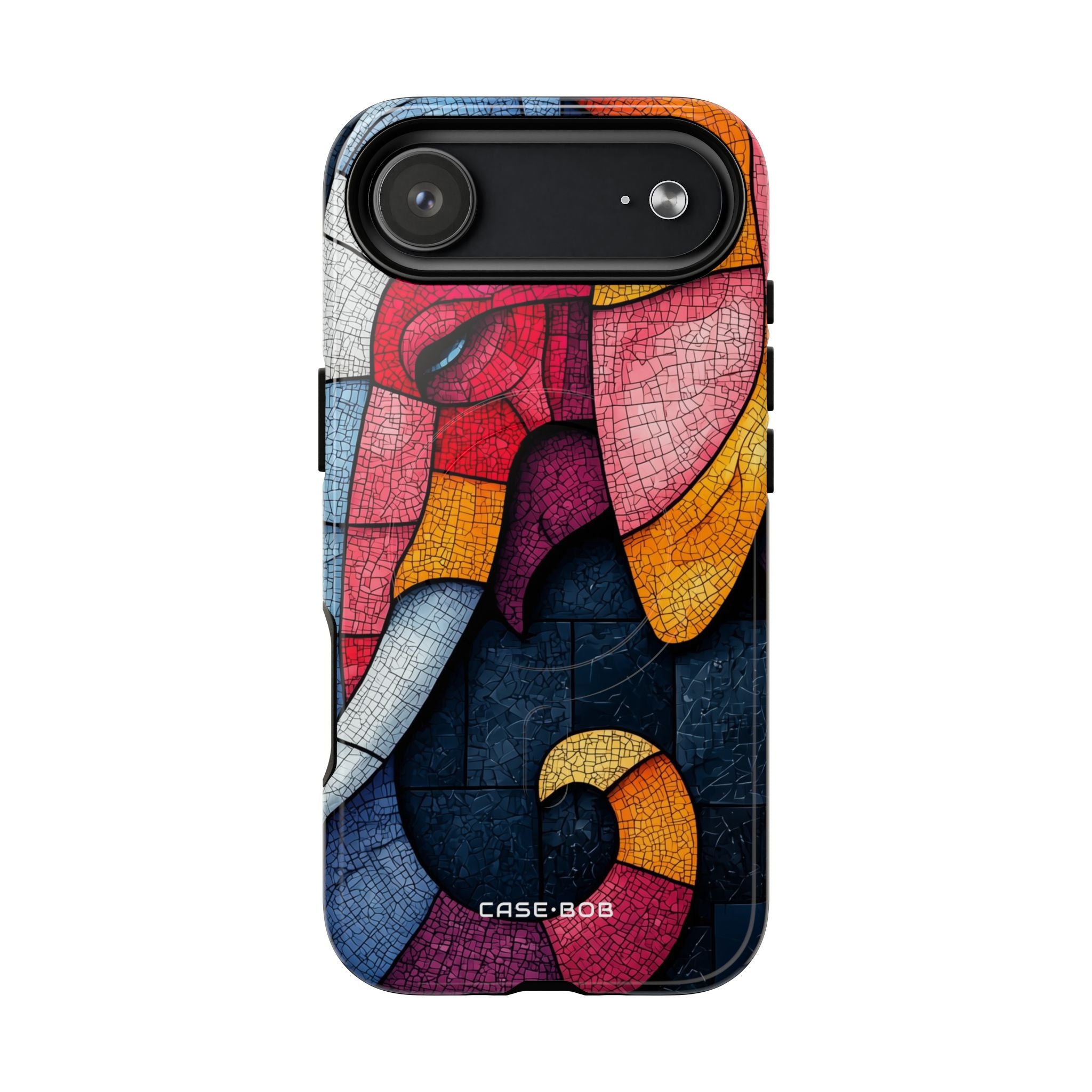 Elephant Mosaic iPhone 17 Air Case - Tough+ - CASE•BOB