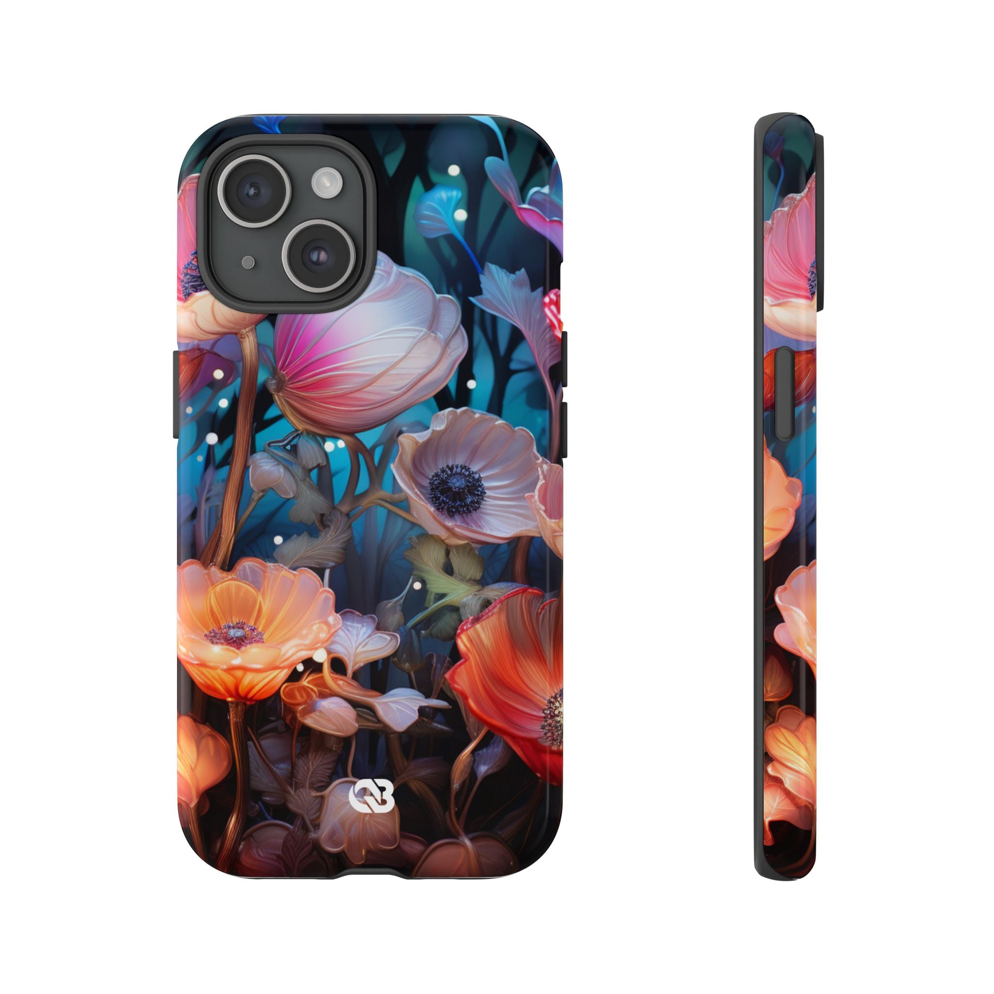 Luminous Poppy Glade · Tough Hoesje voor iPhone