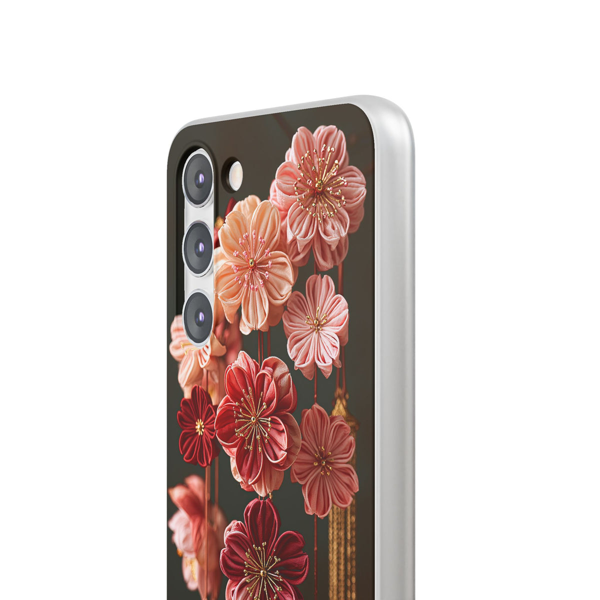 Silk Blossom Kanzashi · Lite Phone Case for Samsung · Pink