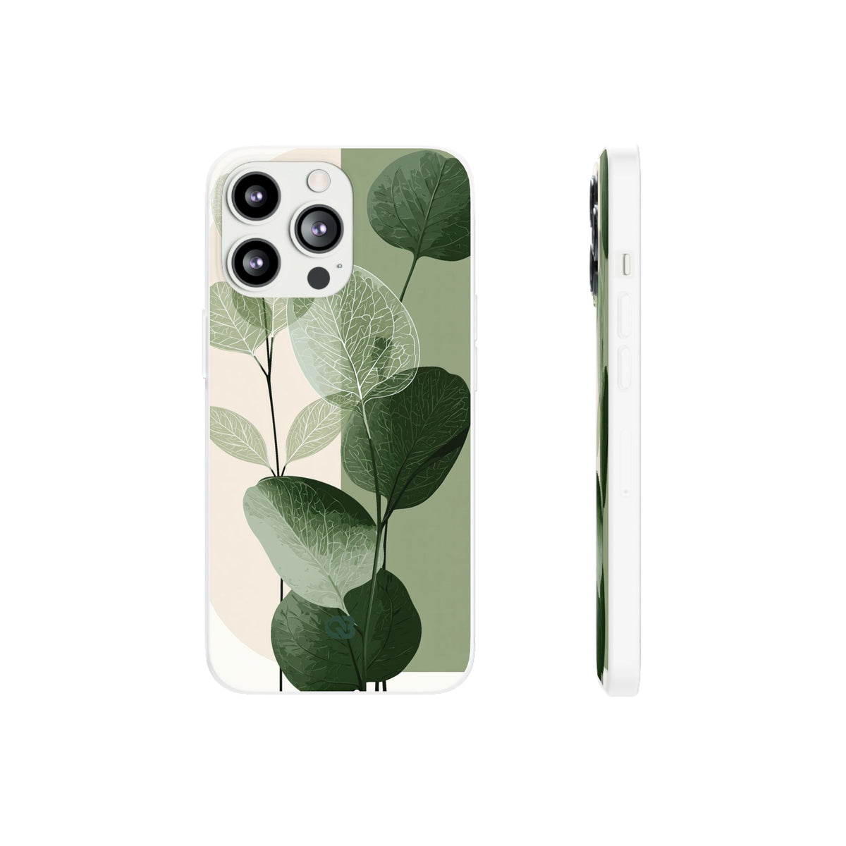 Layered Eucalyptus Study · Lite Phone Case for iPhone · Green