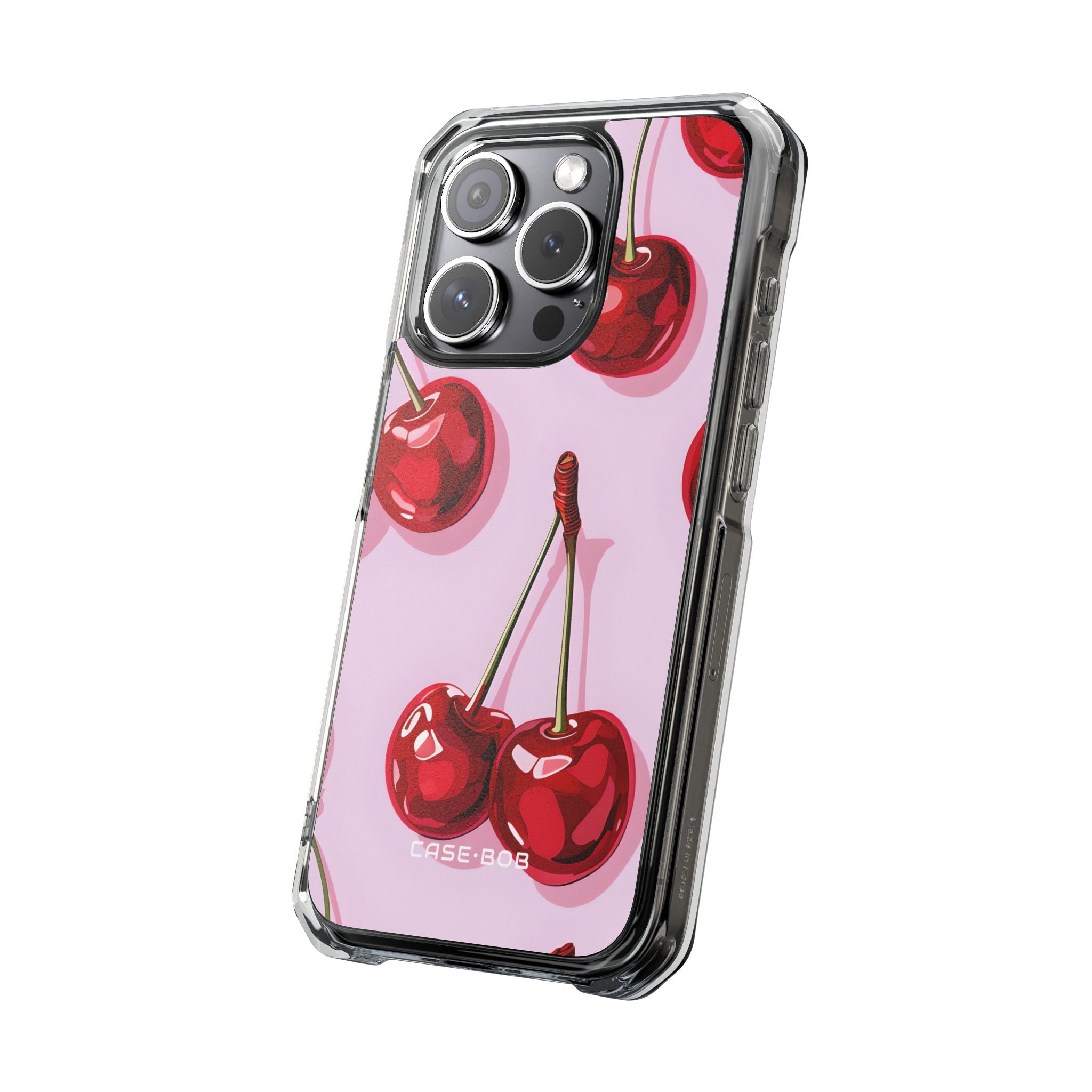 Glossy Cherry Burst iPhone 15 Pro Case - Impact - CASE•BOB
