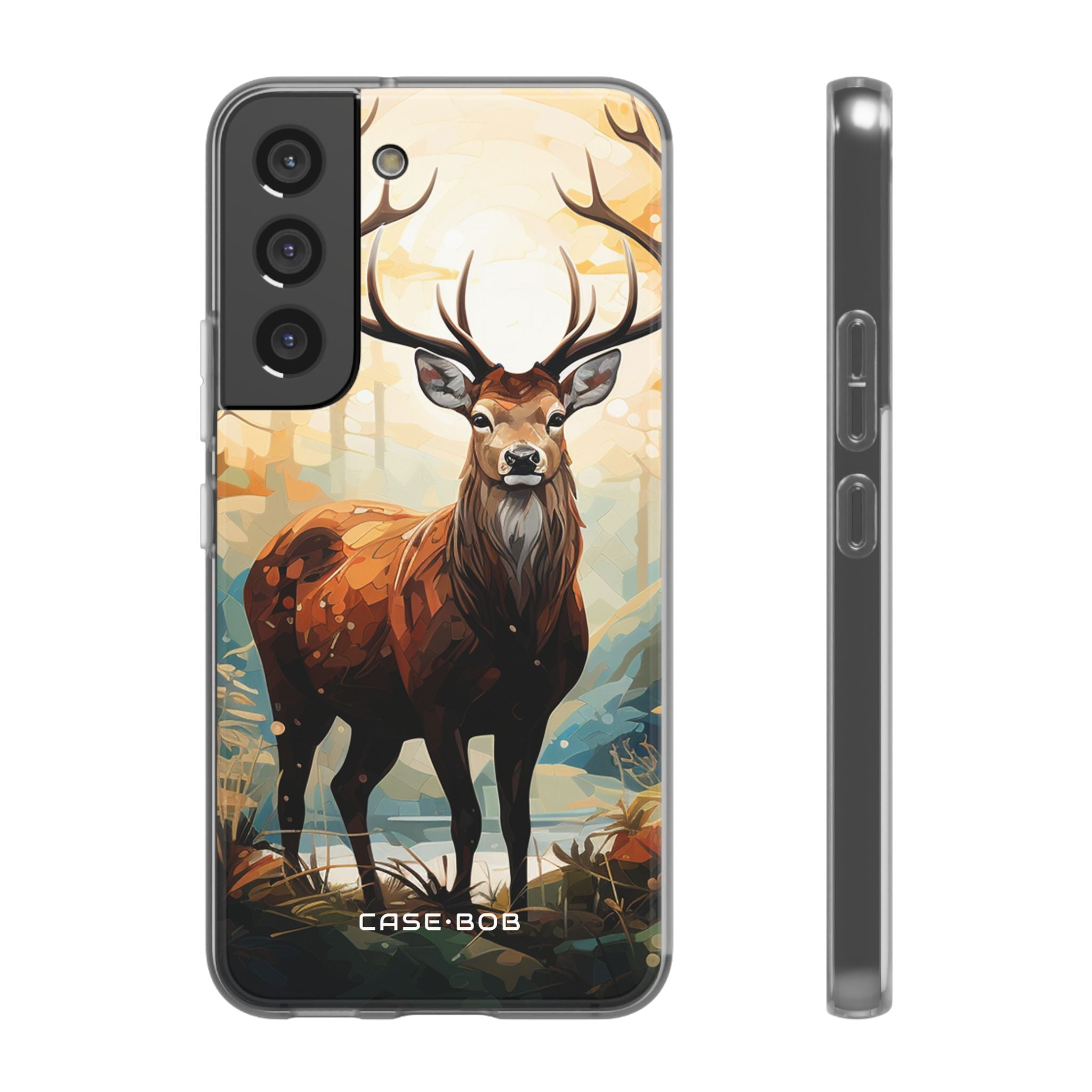 Glowing Stag Samsung S22 - Soft - CASE•BOB