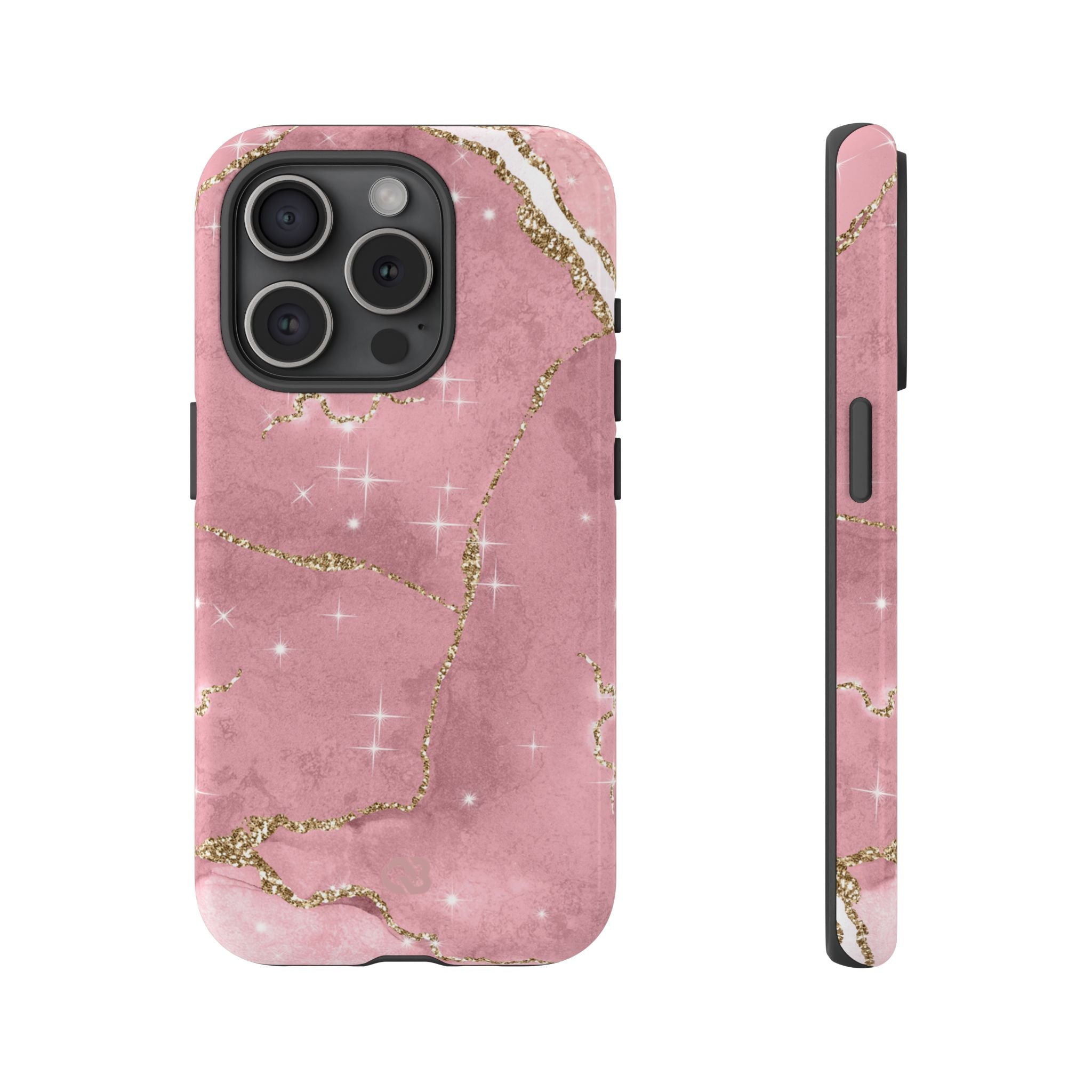 Rose Sparkle Marble · Tough Phone Case for iPhone
