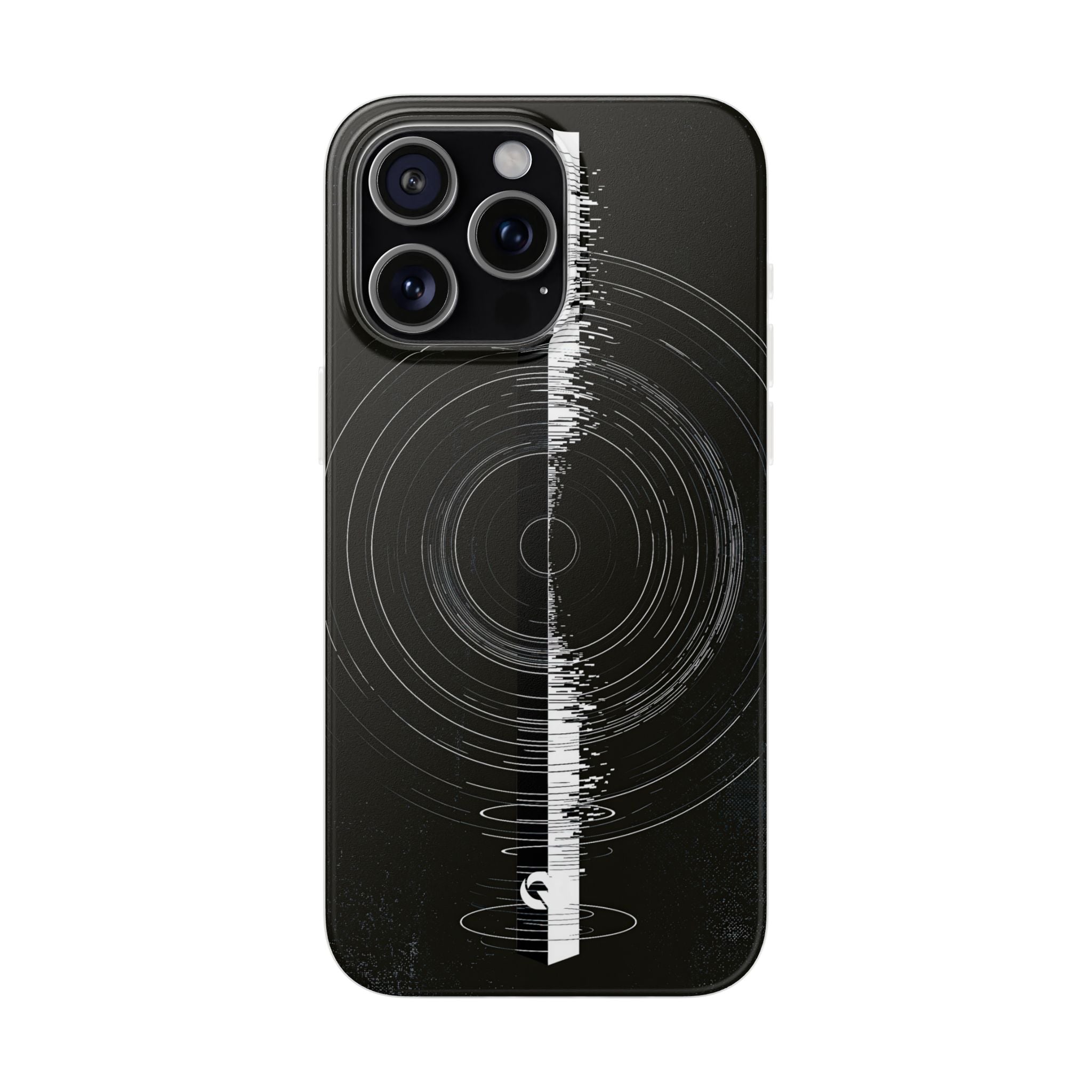Black Lite Phone Case for iPhone - Obsidian Orbital Signal