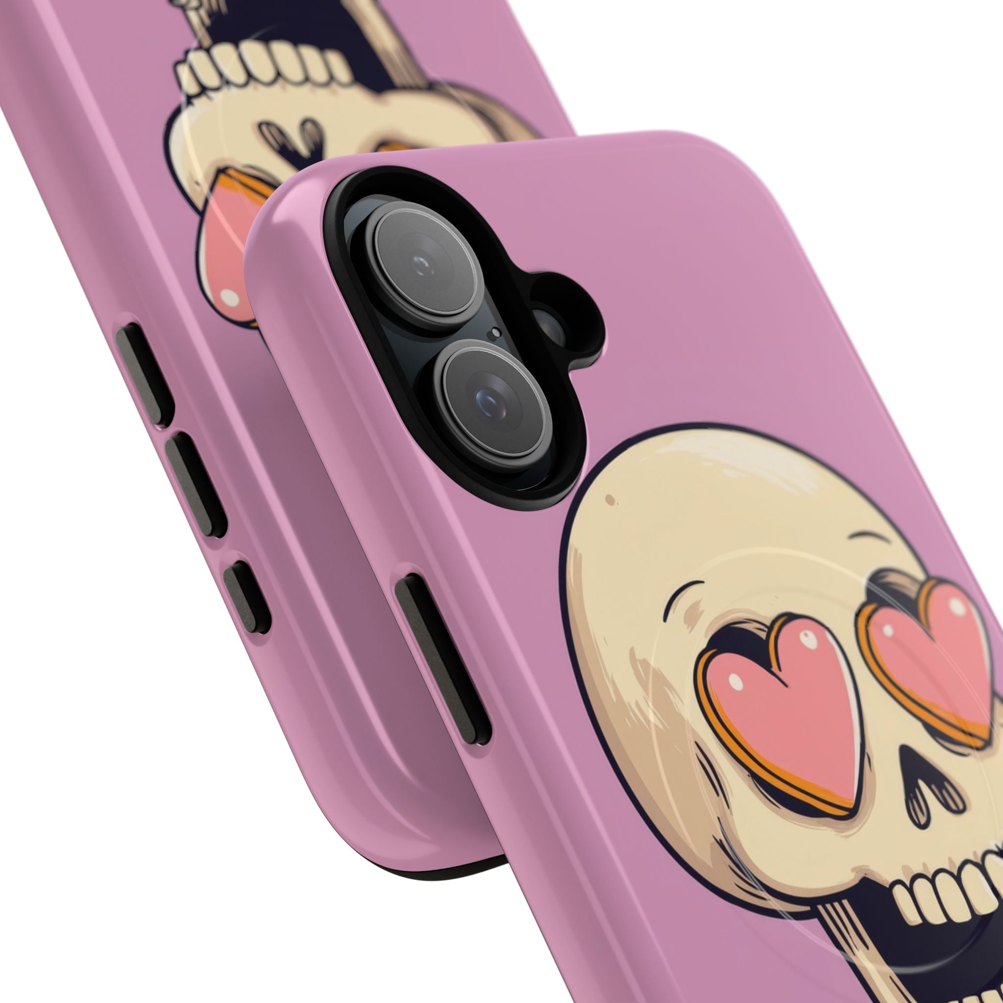 Hart Oog Skull iPhone 16 Plus Cover - Tough+