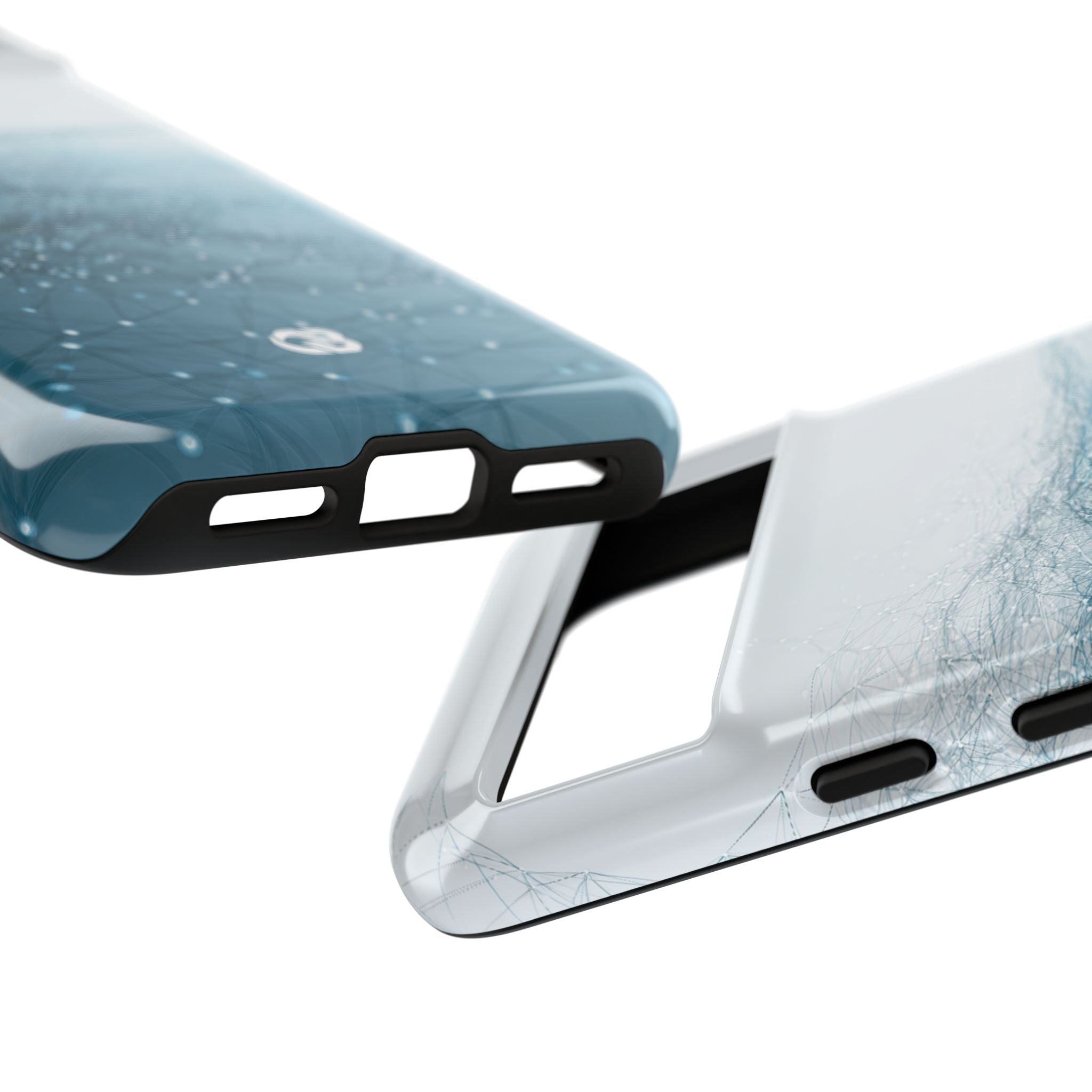 Teal Tough Phone Case for Google Pixel - Arctic Pulse Mesh