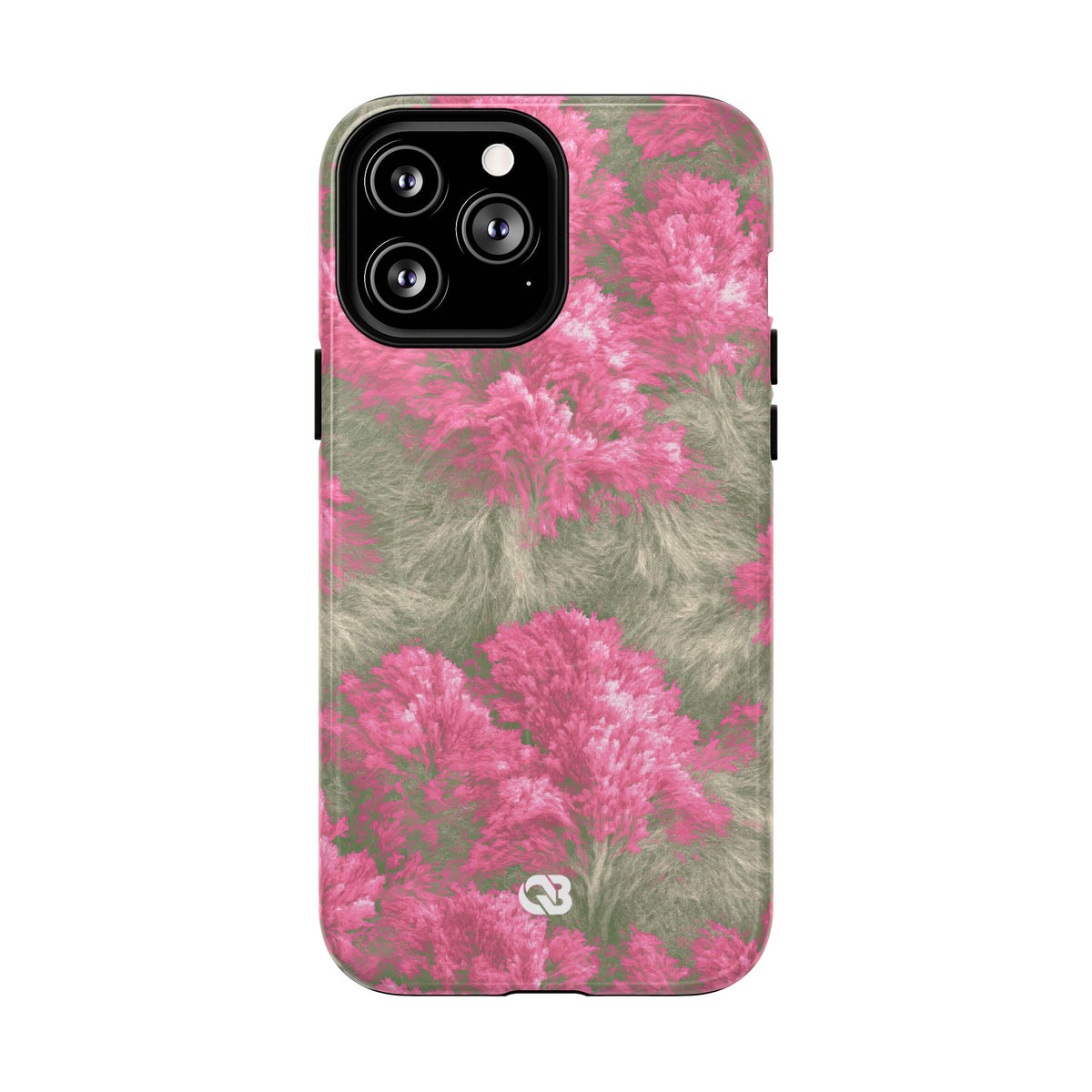 Digital Blossom · Tough 2.0 Magnetic Phone Case for iPhone · Pink