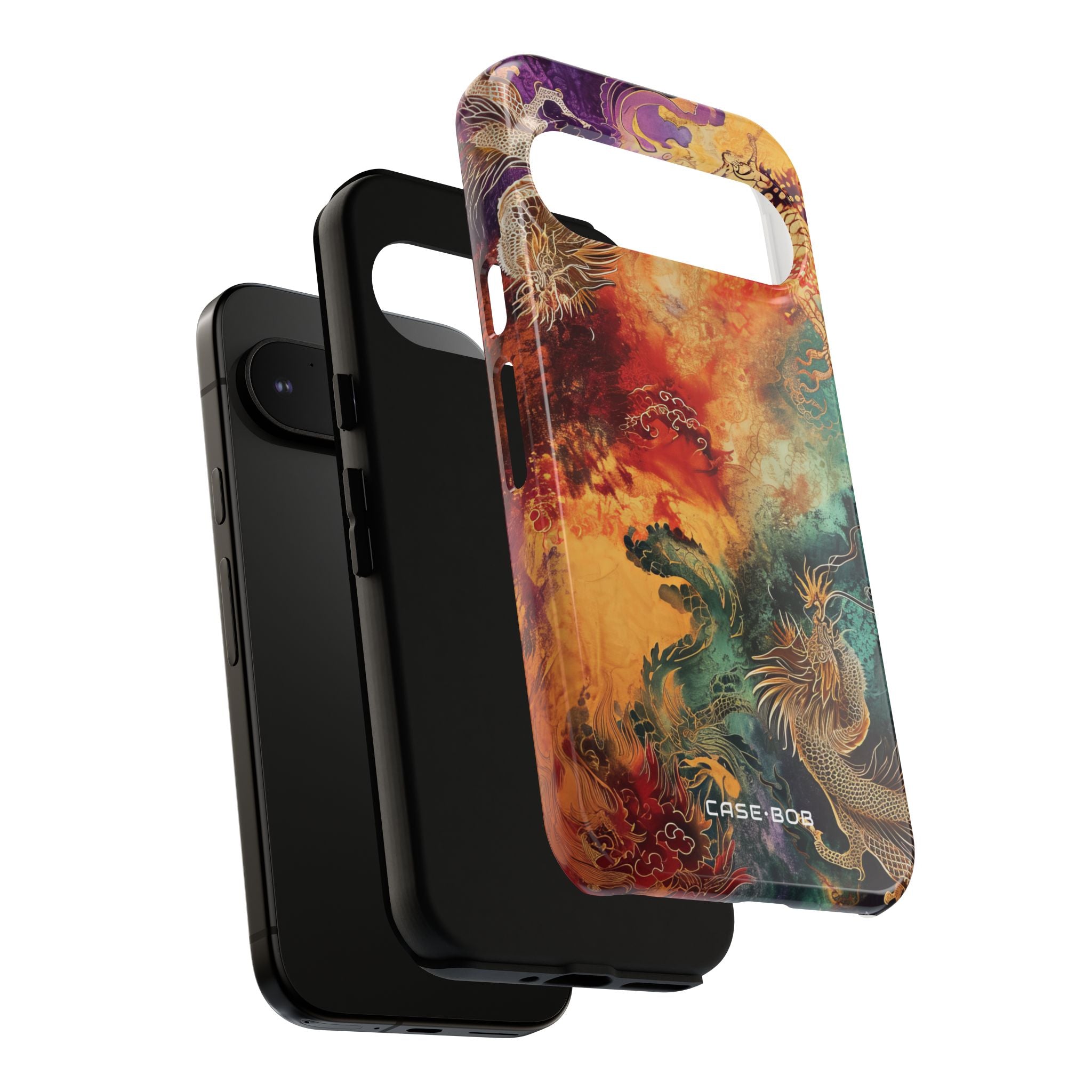 Dragon Ember Google Pixel 9 Pro Case - Tough