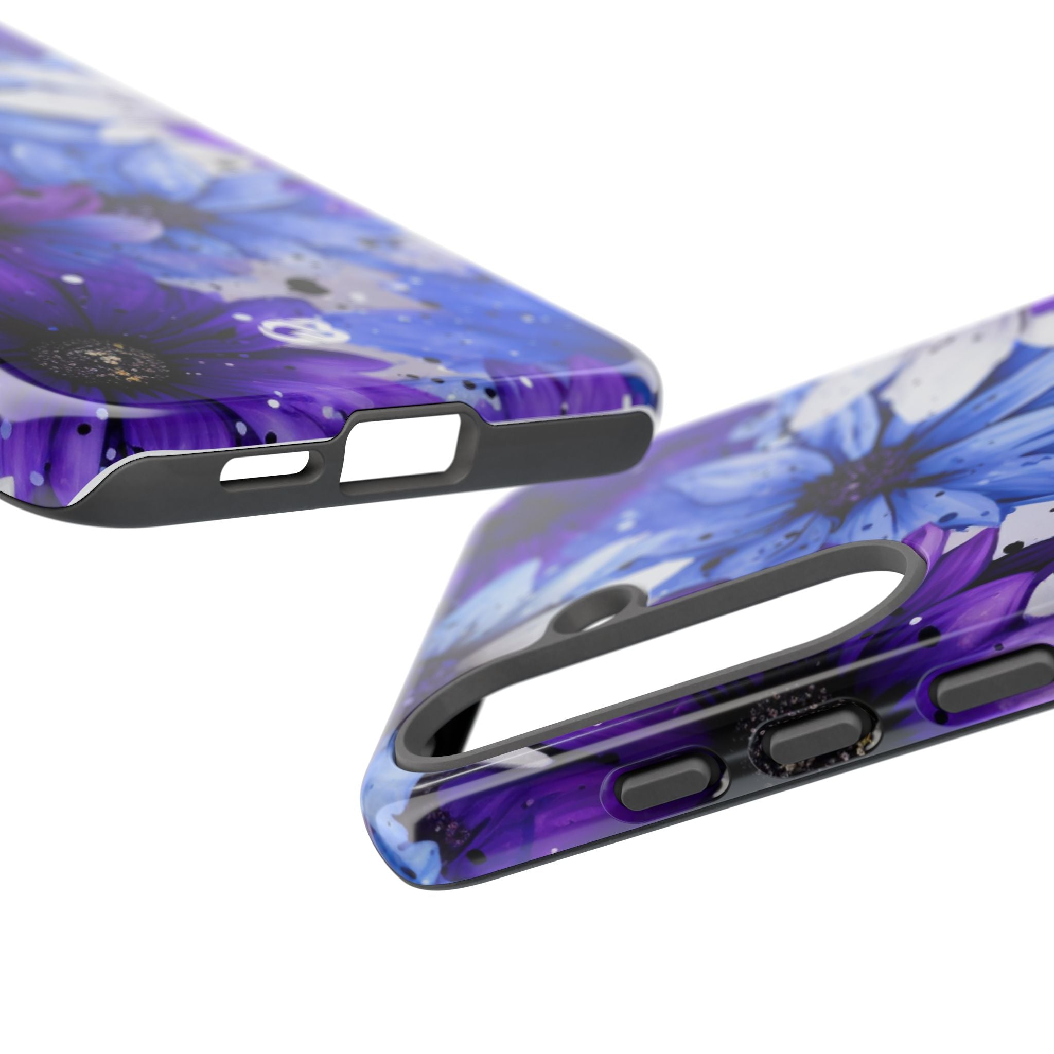 Ink Splatter Blooms · Tough Coque de téléphone pour Samsung
