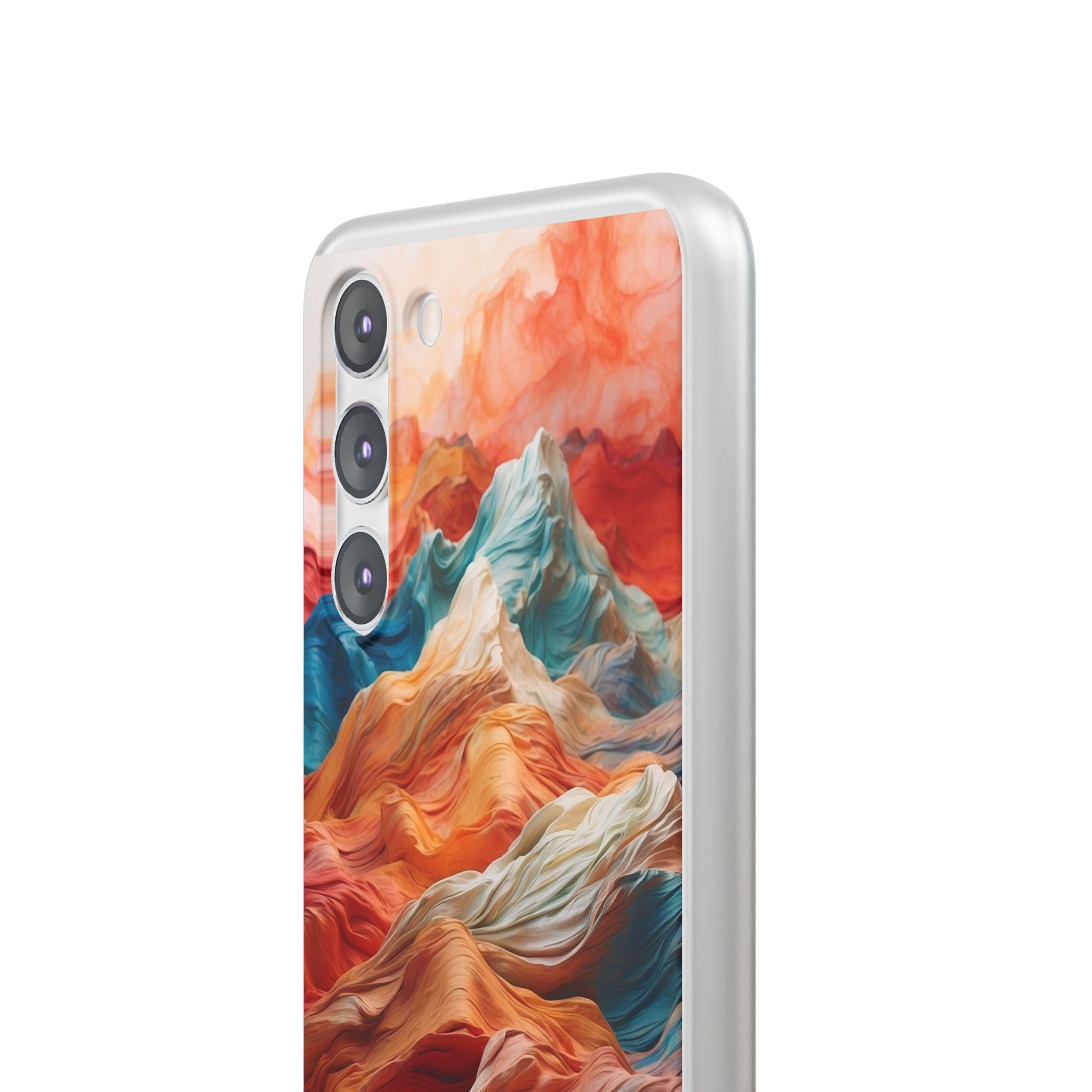 Molten Ridge Flow · Soft Phone Case for Samsung
