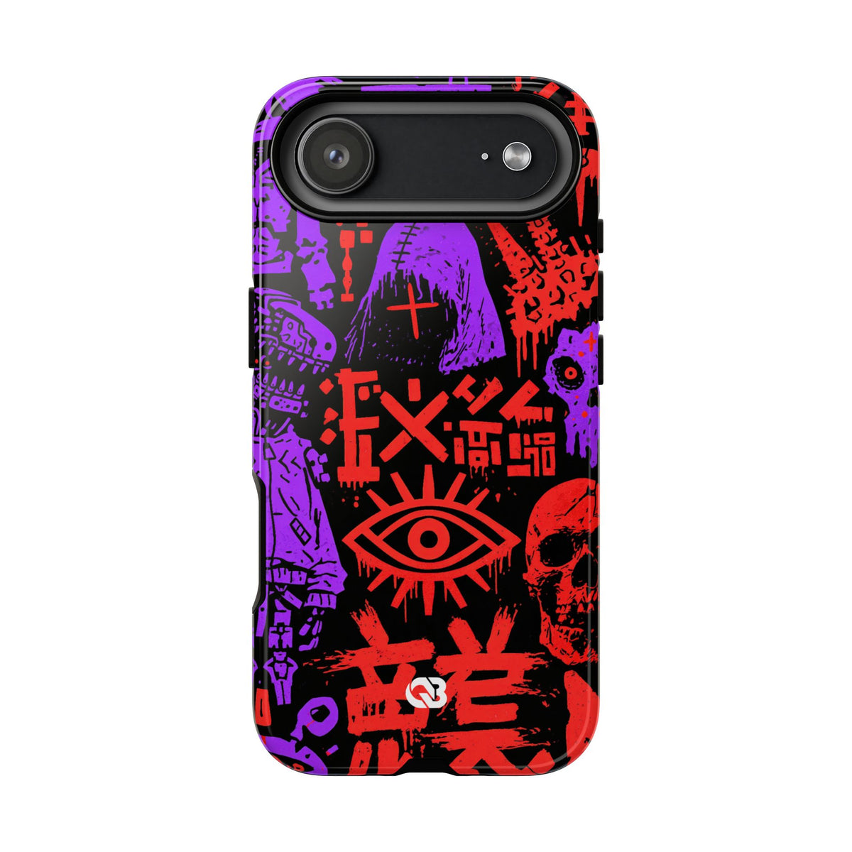 Underground Cyber Glyphs · Tough Phone Case for iPhone · Black