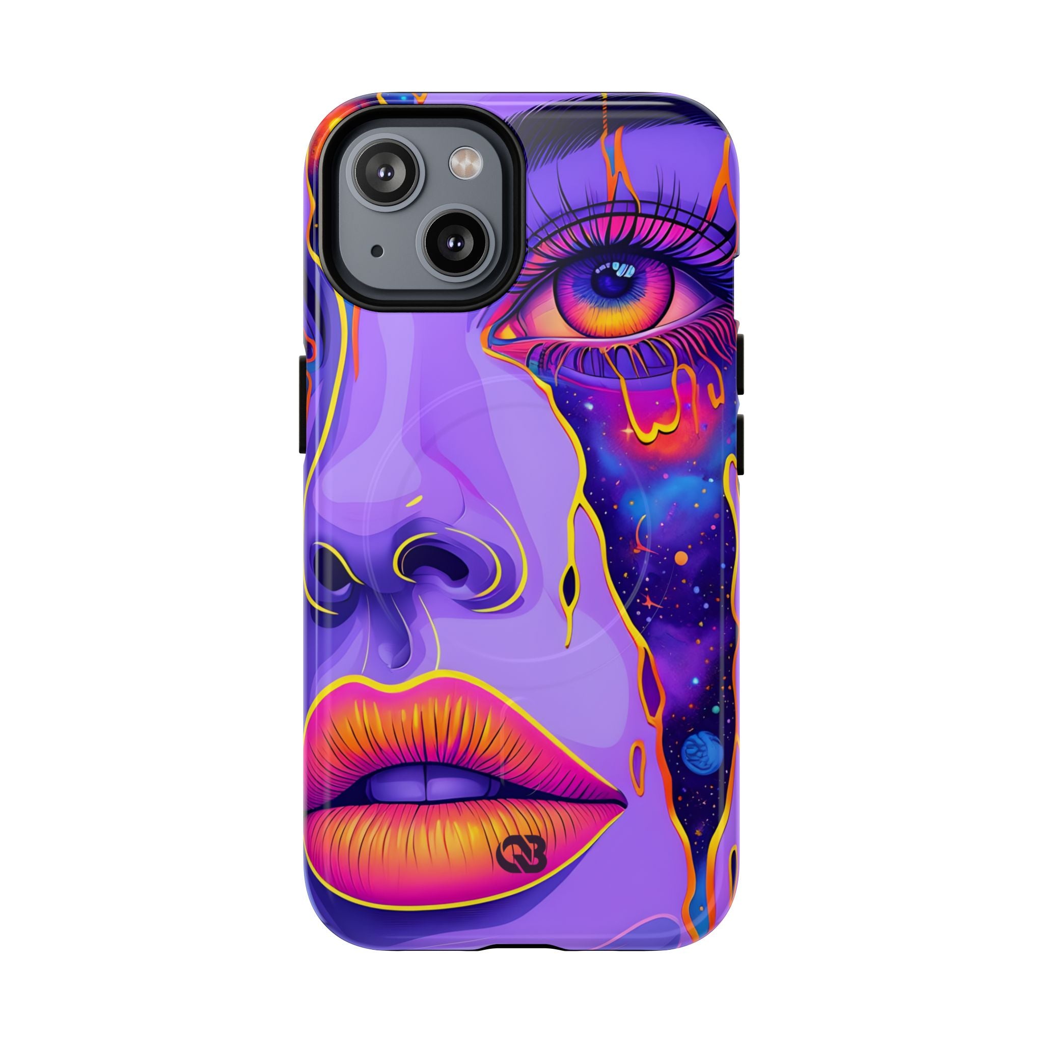 Violet Cosmic Gaze · Tough+ Custodia per iPhone · Magsafe