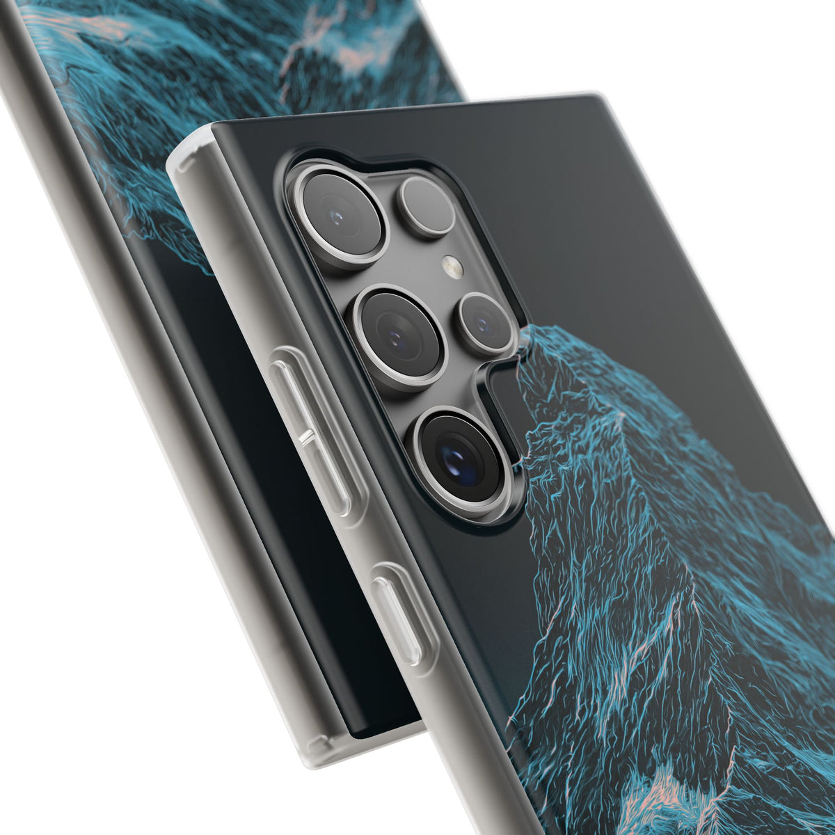 Glacial Alpine Peak · Lite Phone Case for Samsung · Blue