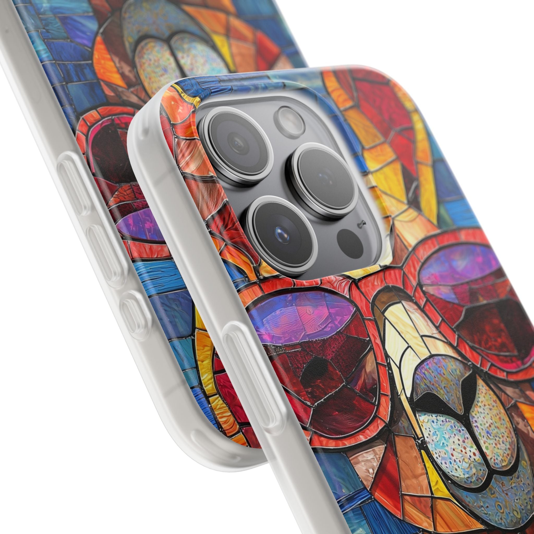 Llama Glow iPhone 15 Pro Skal - Mjukt