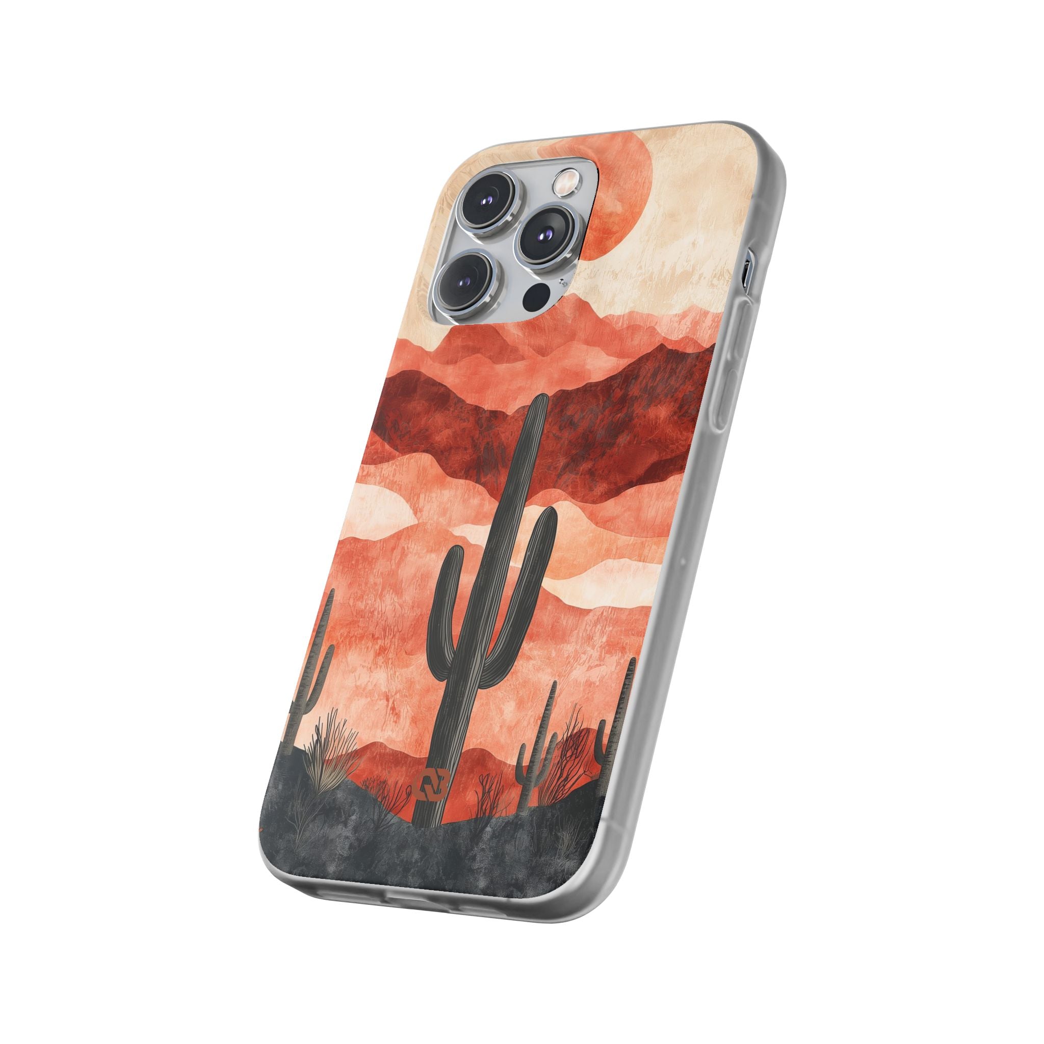 Terracotta Desert Sun · Soft Handyhülle für iPhone