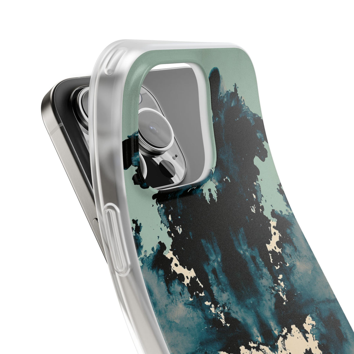 Rorschach Ink Void · Lite Phone Case for iPhone · Black