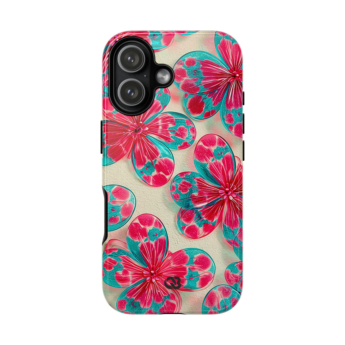 Lucite Jelly Bloom · Tough Phone Case for iPhone · Pink