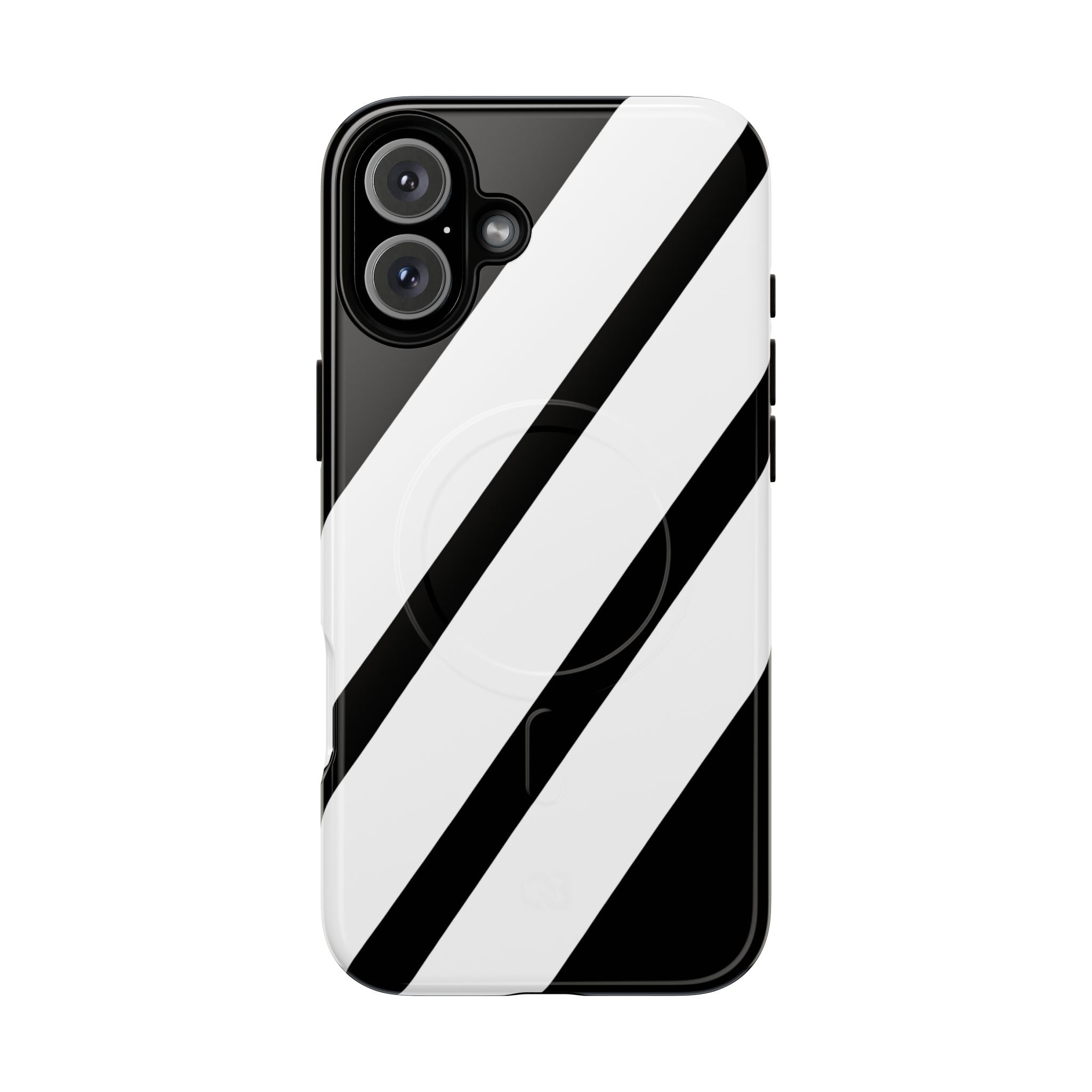 Obsidian White Bars · Tough+ Phone Case for iPhone · Magsafe