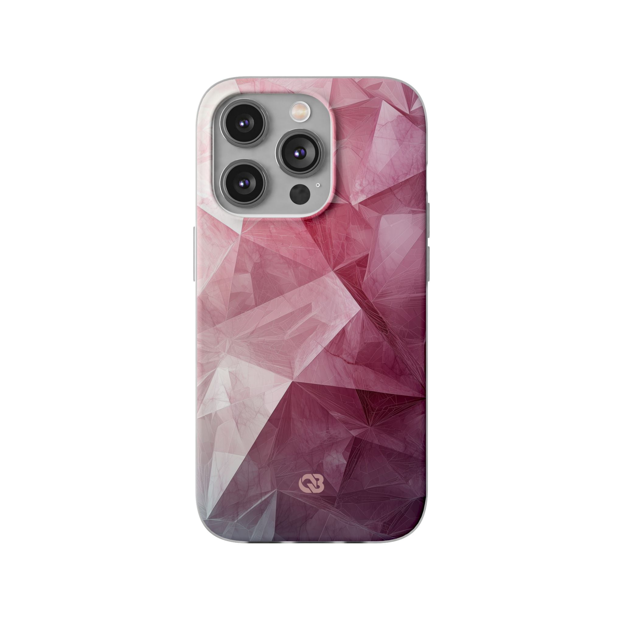Shattered Rose Shards · Soft Phone Case for iPhone