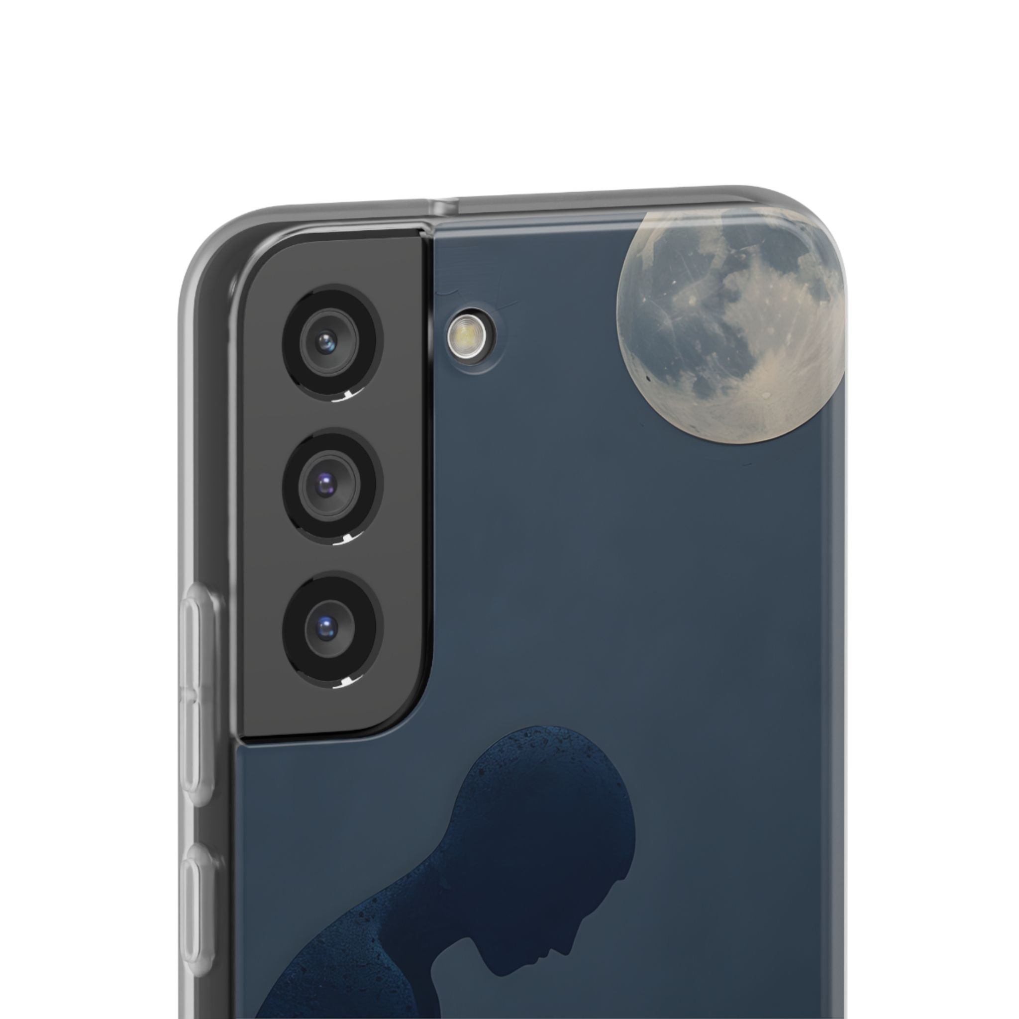 Obsidian Lunar Orb · Soft Handyhülle für Samsung