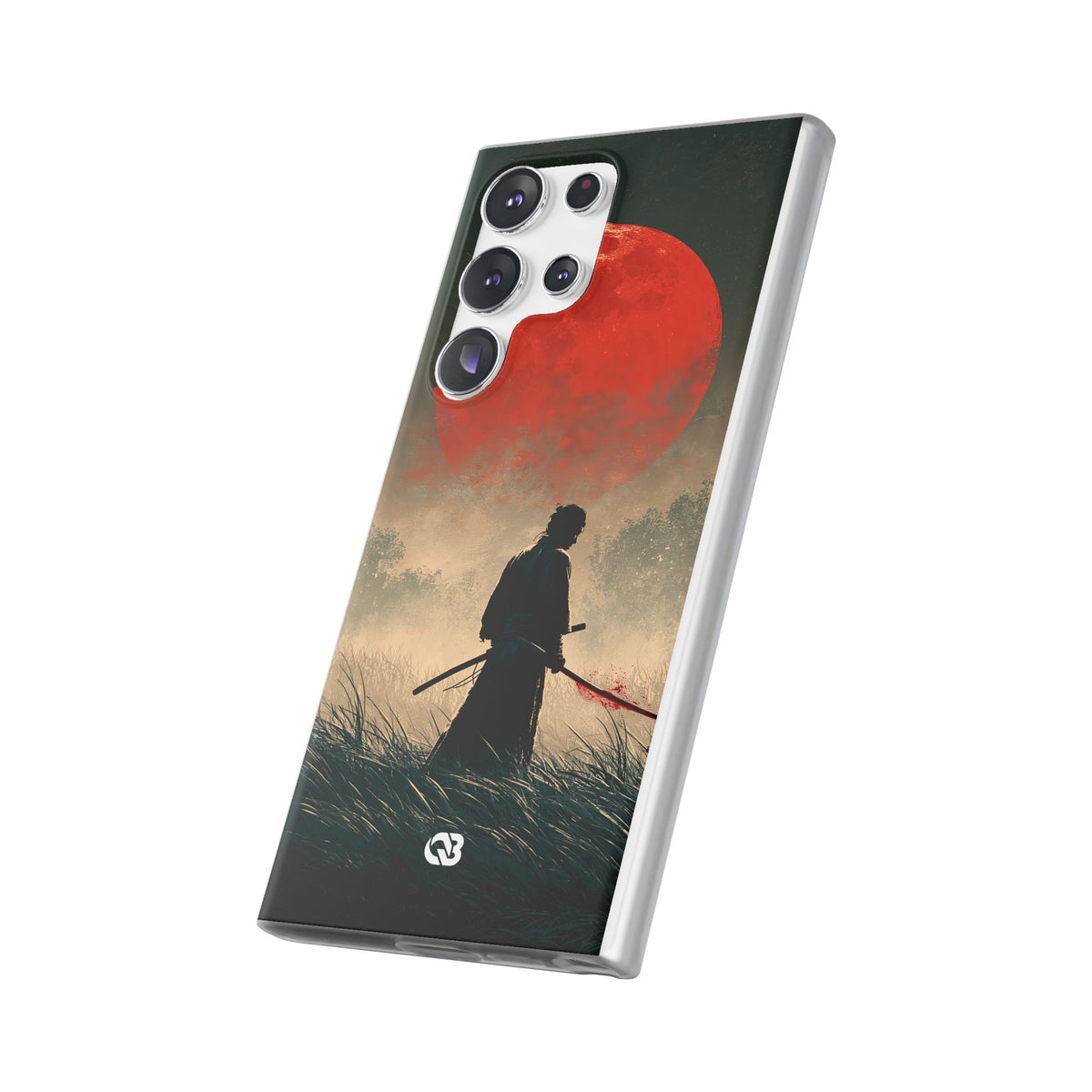 Crimson Moon Ronin · Lite Phone Case for Samsung · Red
