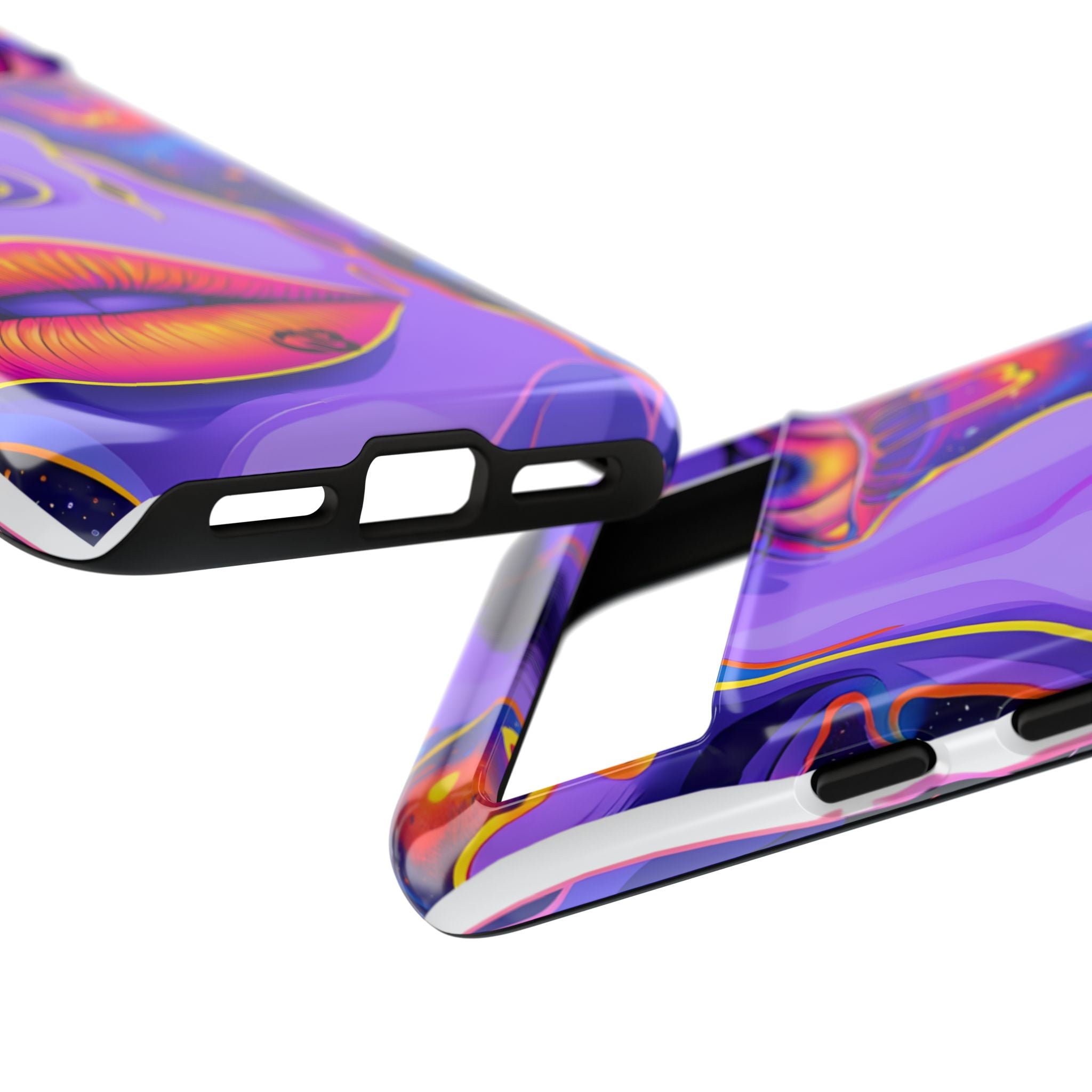 Violet Cosmic Gaze · Tough Phone Case for Google Pixel