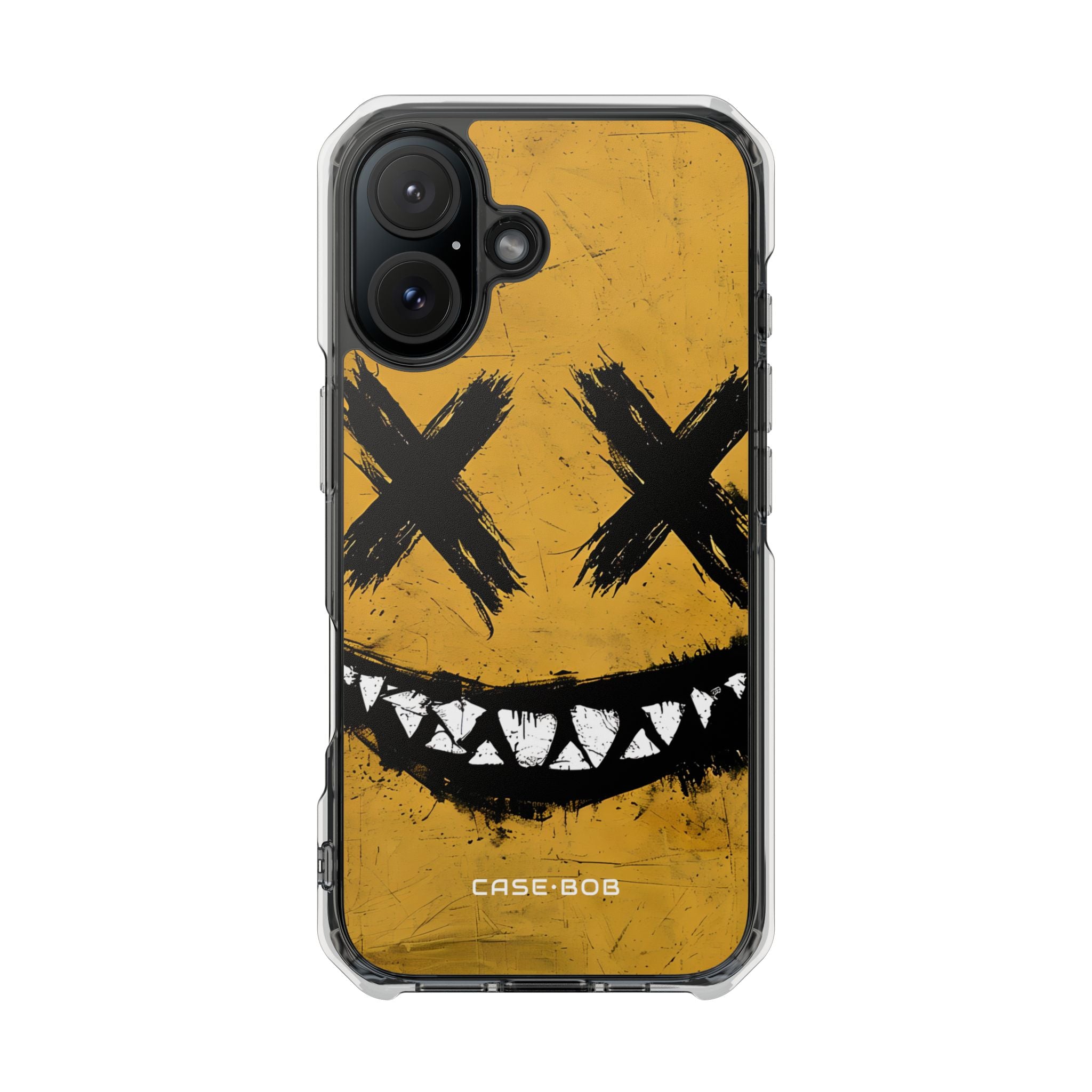 Jagged Smile Yellow iPhone 16 Case - Impact