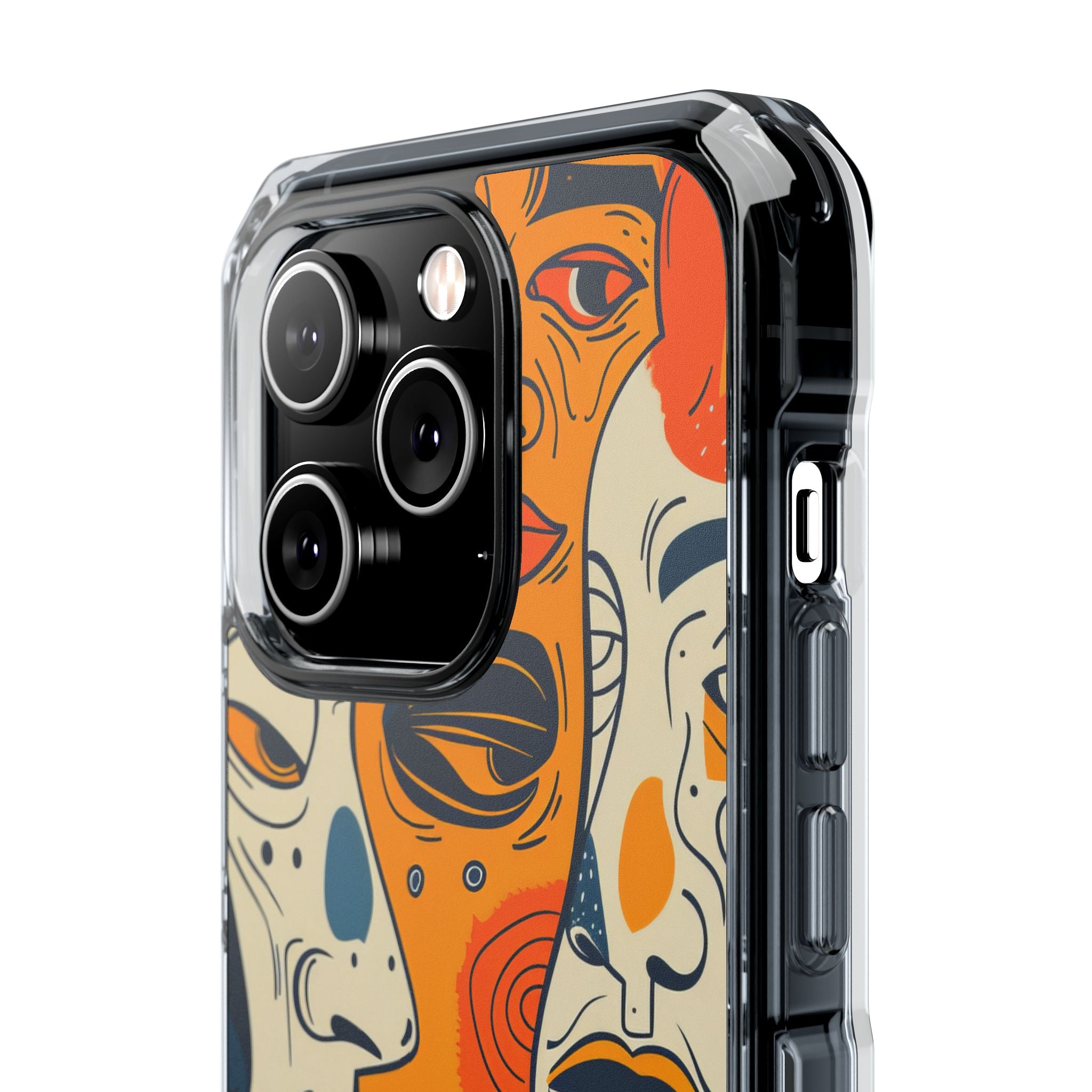 Tangled Faces Sunset iPhone 14 Pro Case - Impact