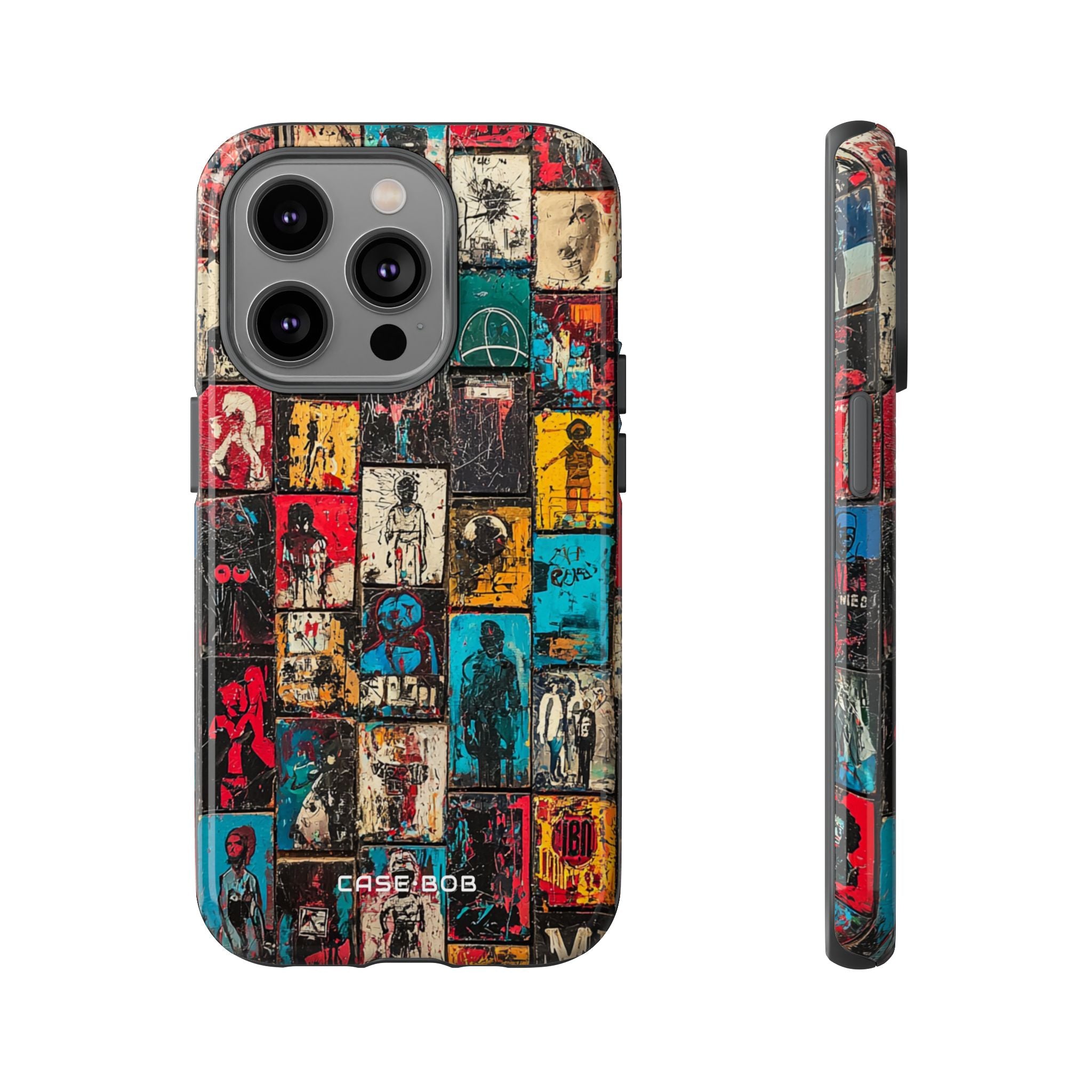 Figured Grid iPhone 14 Pro Case - Tough